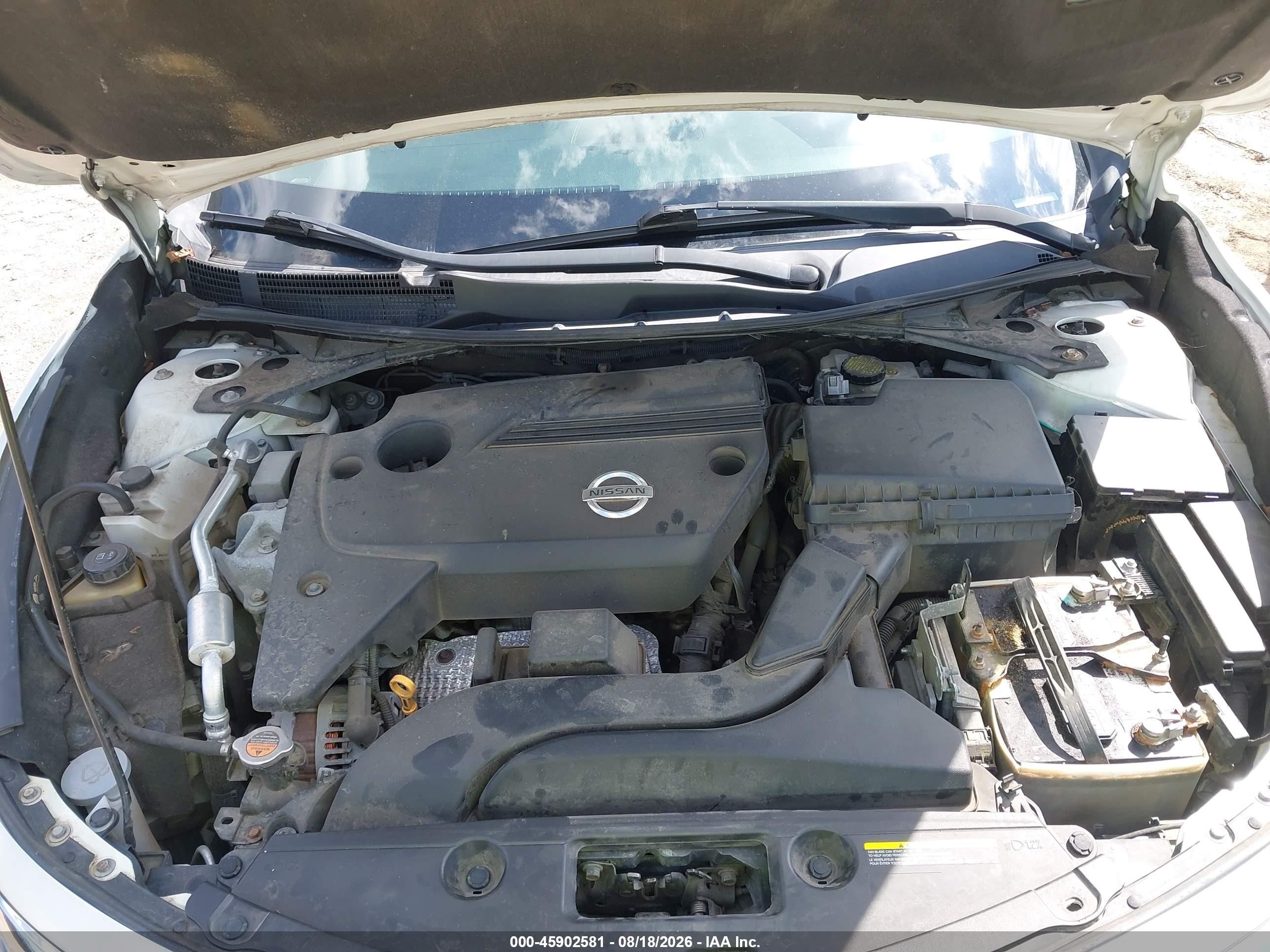 2015 Nissan Altima 2.5 Sv White vin: 1N4AL3AP8FC195383