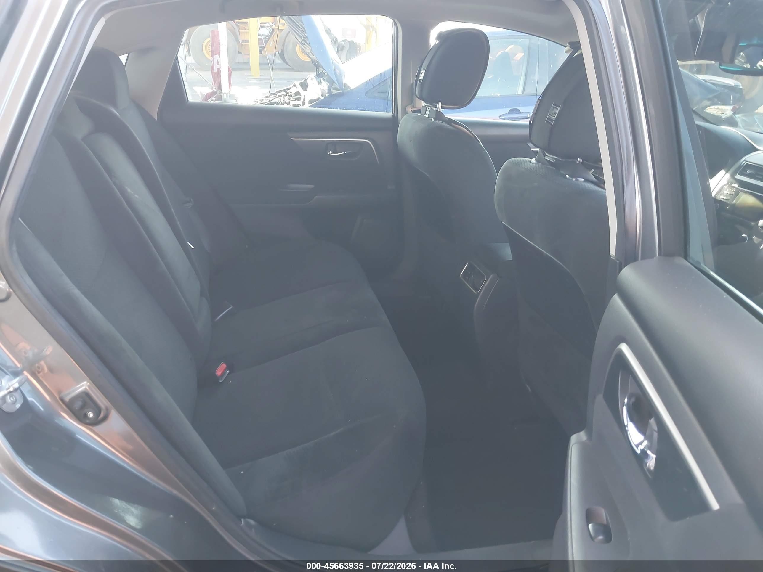 2015 Nissan Altima 2.5 Sv Gray vin: 1N4AL3AP8FC203014