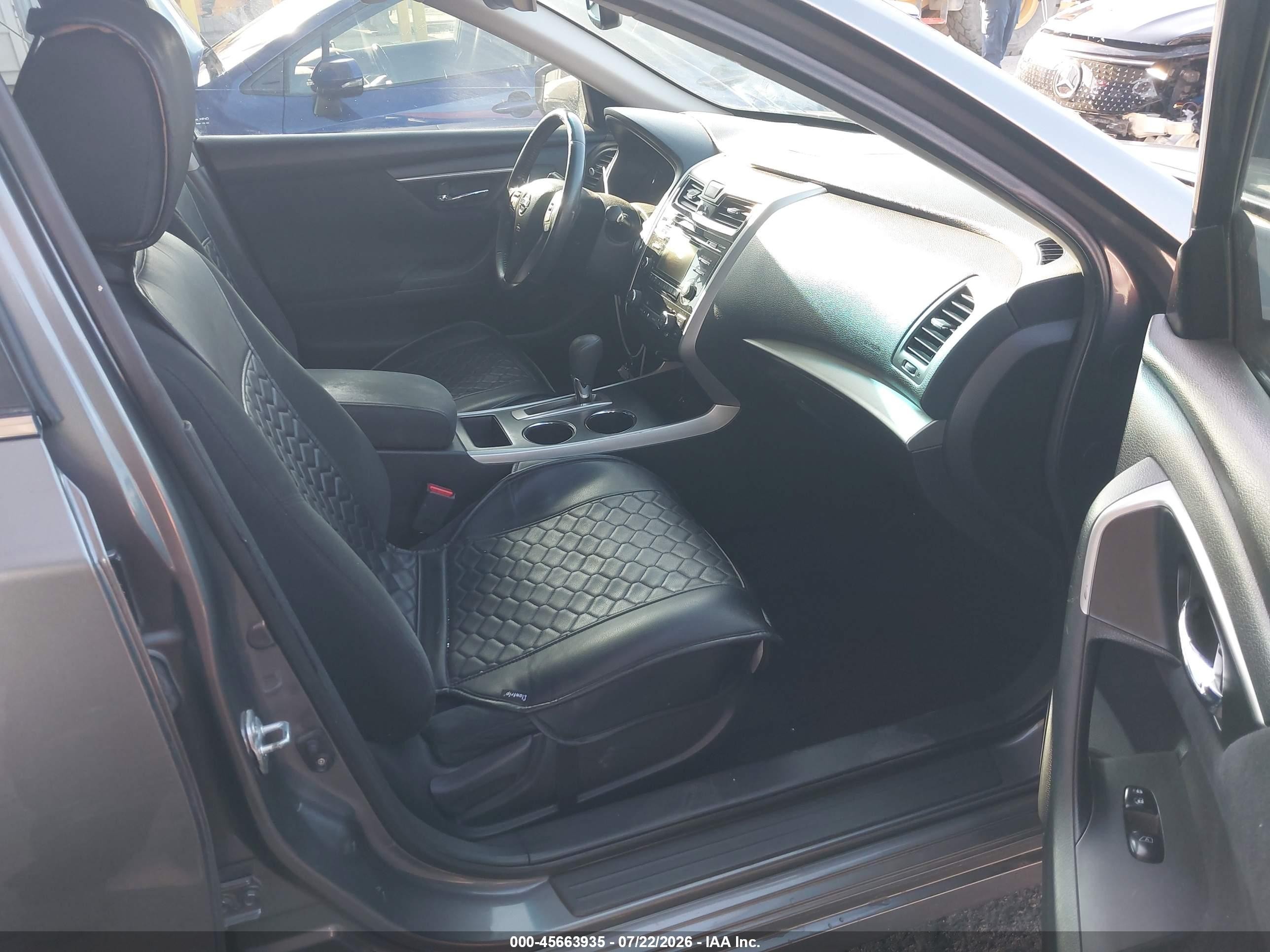 2015 Nissan Altima 2.5 Sv Gray vin: 1N4AL3AP8FC203014