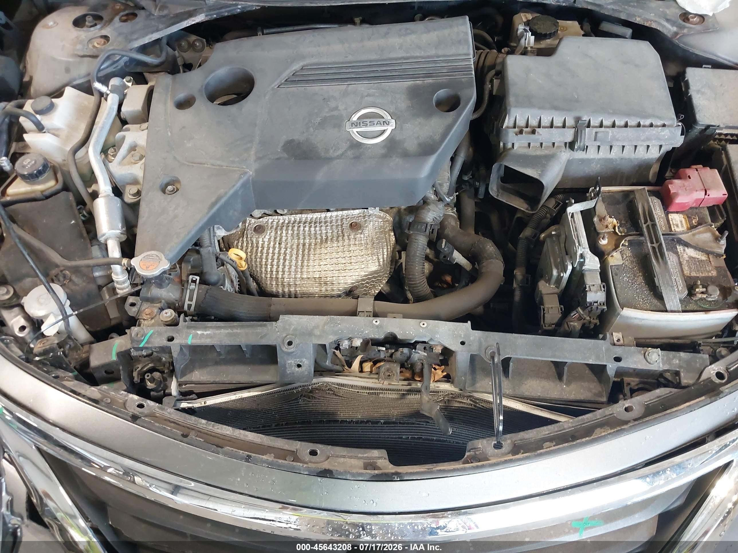 2015 Nissan Altima 2.5 S Gray vin: 1N4AL3AP8FC205037