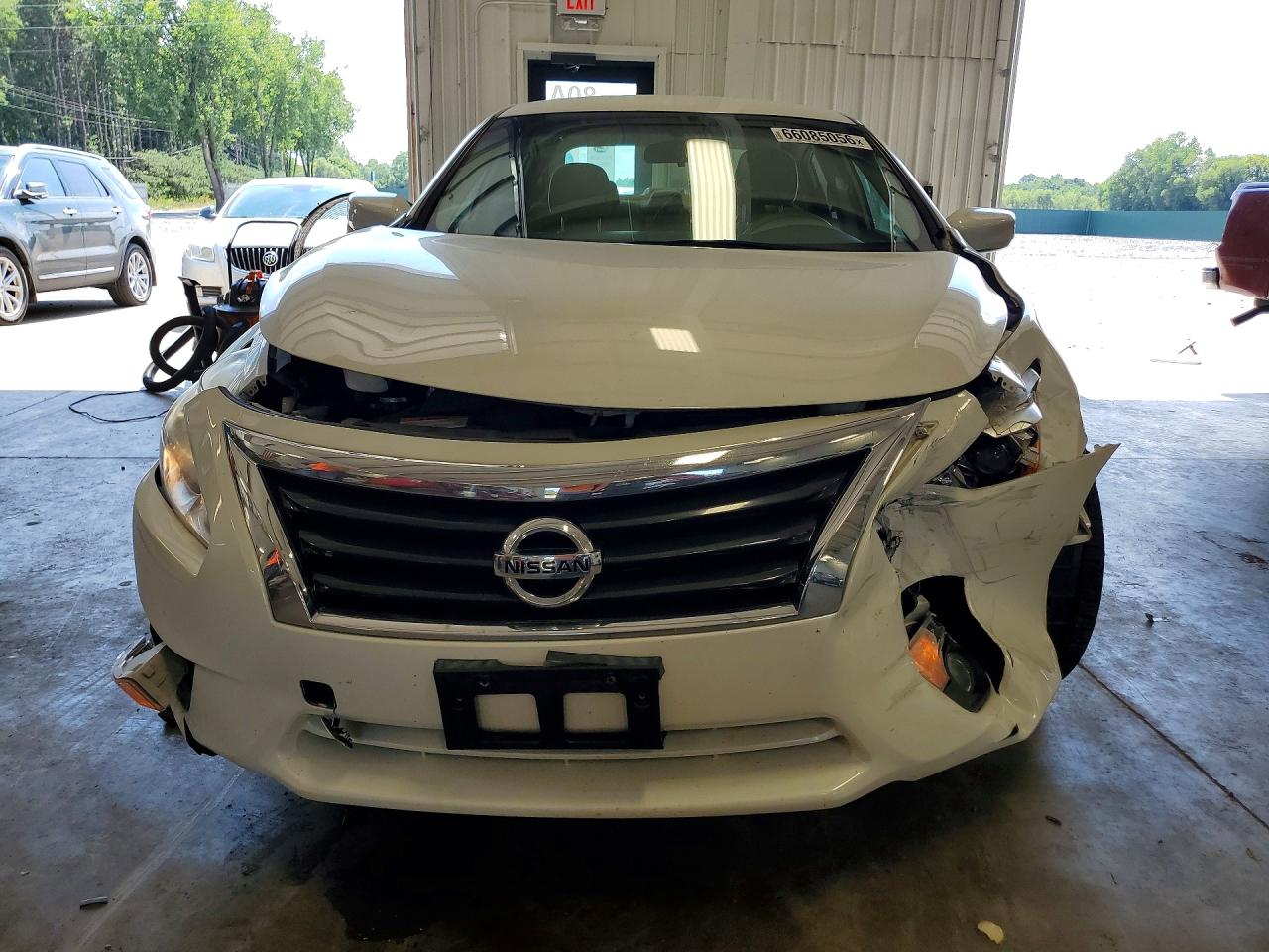 2015 Nissan Altima 2.5 Sv White vin: 1N4AL3AP8FC206852