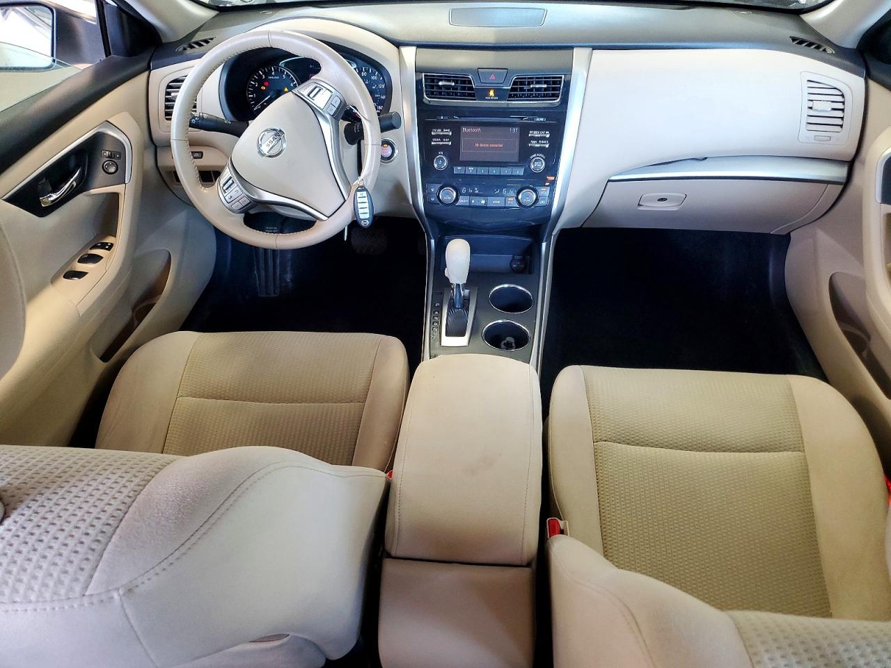 2015 Nissan Altima 2.5 Sv White vin: 1N4AL3AP8FC206852