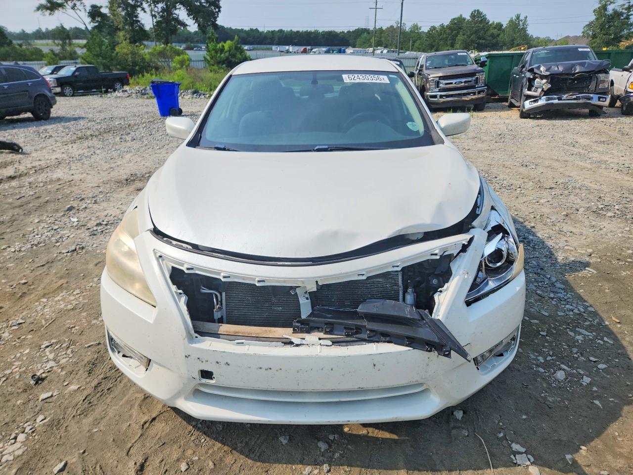 2015 Nissan Altima 2.5 S White vin: 1N4AL3AP8FC215003