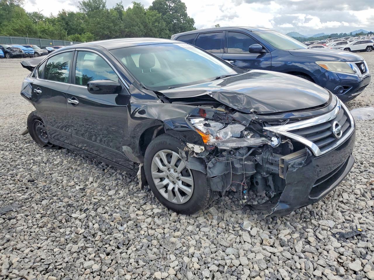 2015 Nissan Altima 2.5 S Black vin: 1N4AL3AP8FC225451