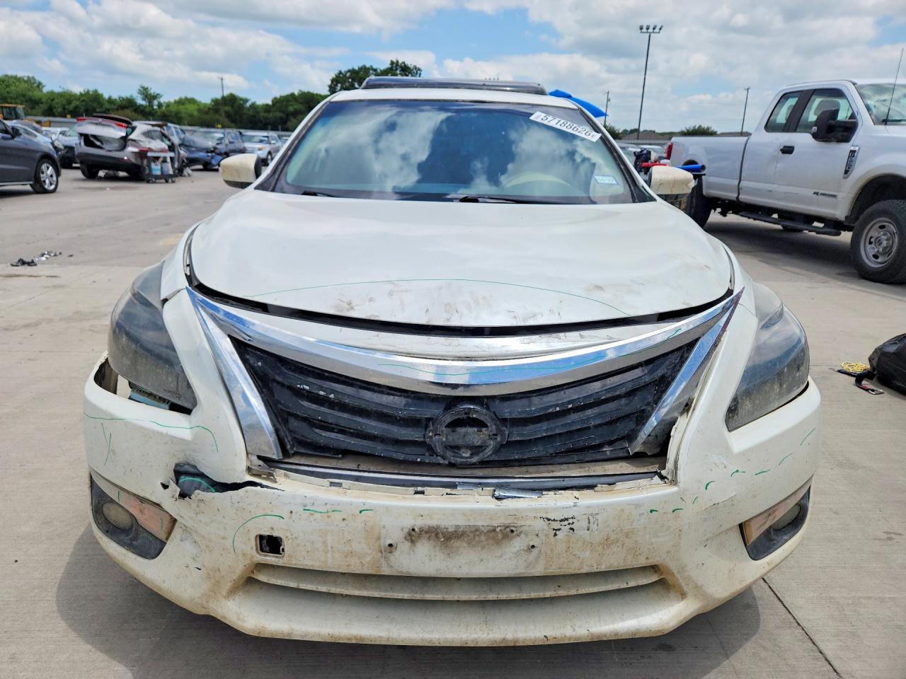 2015 Nissan Altima 2.5 Sl White vin: 1N4AL3AP8FC225594