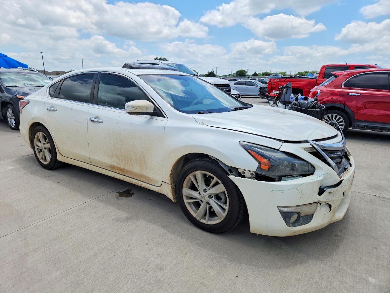 2015 Nissan Altima 2.5 Sl White vin: 1N4AL3AP8FC225594
