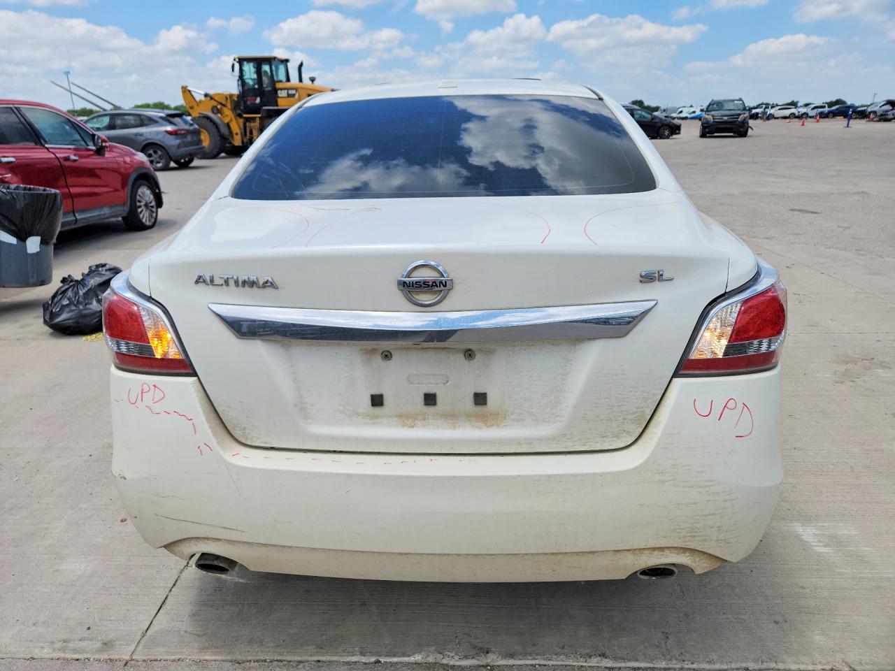 2015 Nissan Altima 2.5 Sl White vin: 1N4AL3AP8FC225594