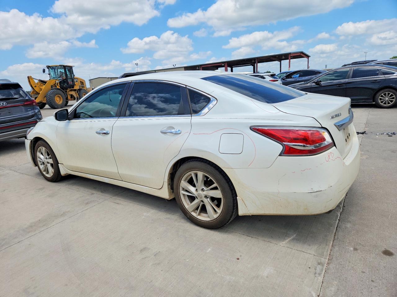 2015 Nissan Altima 2.5 Sl White vin: 1N4AL3AP8FC225594