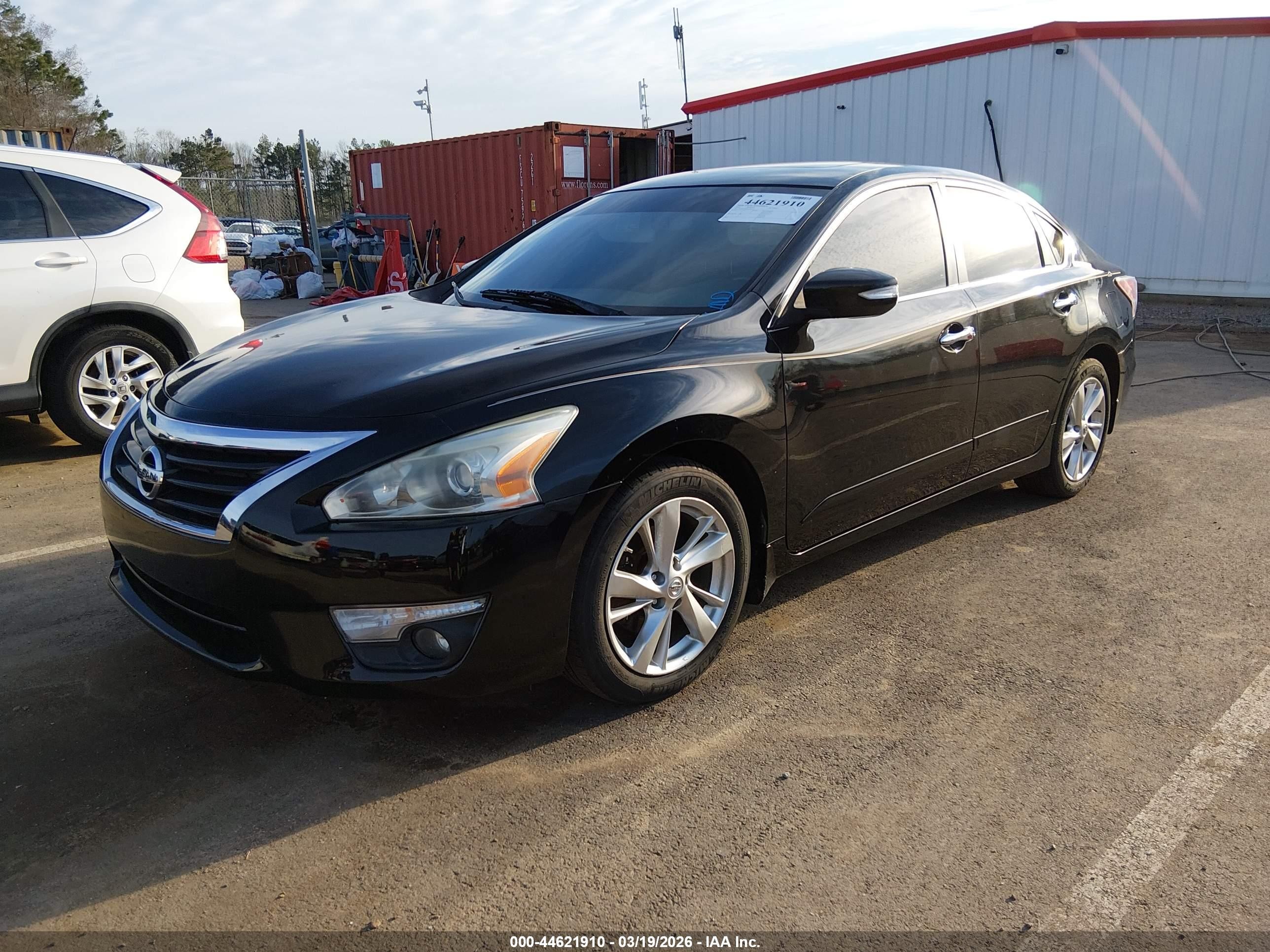 2015 Nissan Altima 2.5 Sl Black vin: 1N4AL3AP8FC226535