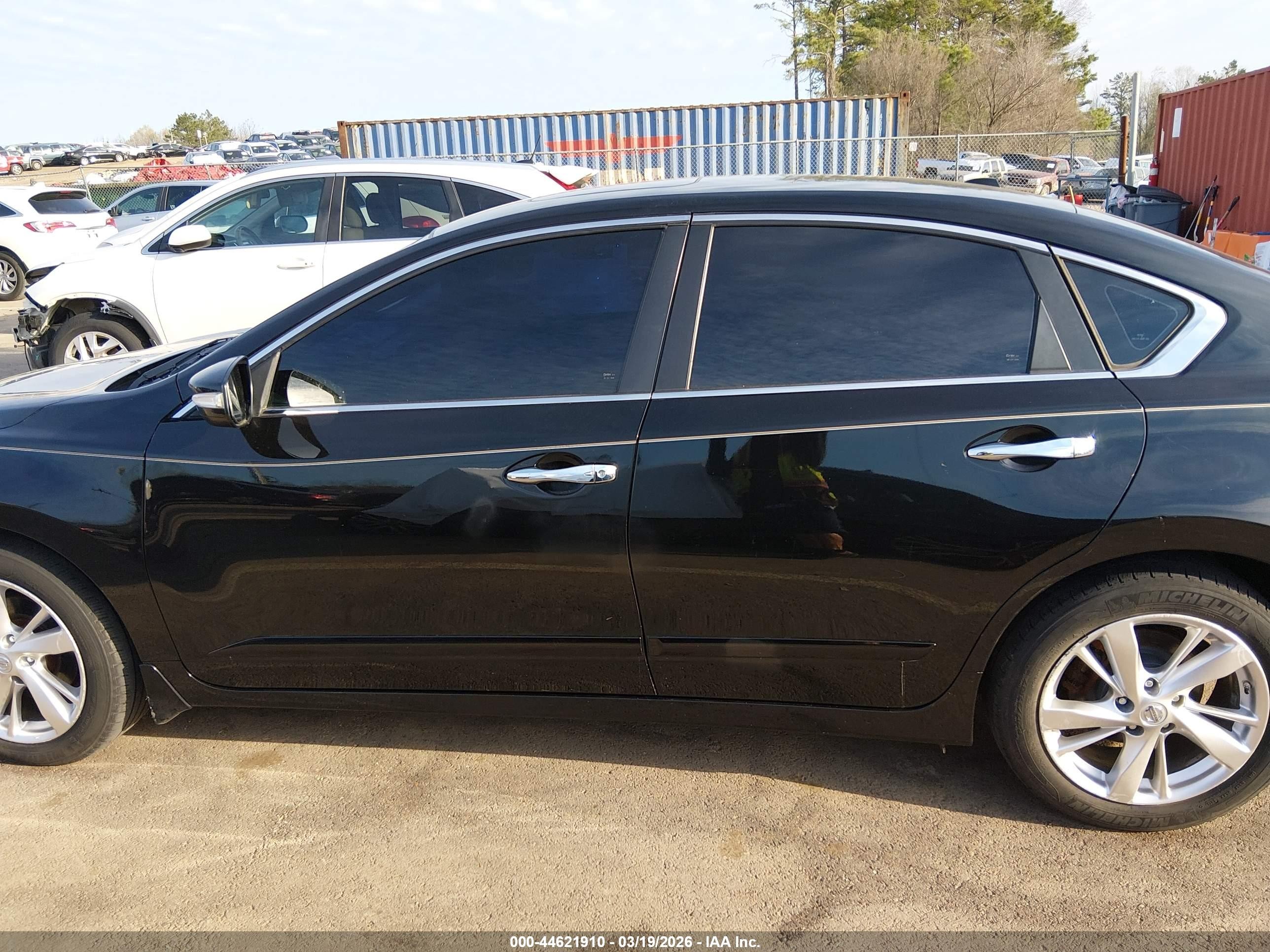 2015 Nissan Altima 2.5 Sl Black vin: 1N4AL3AP8FC226535
