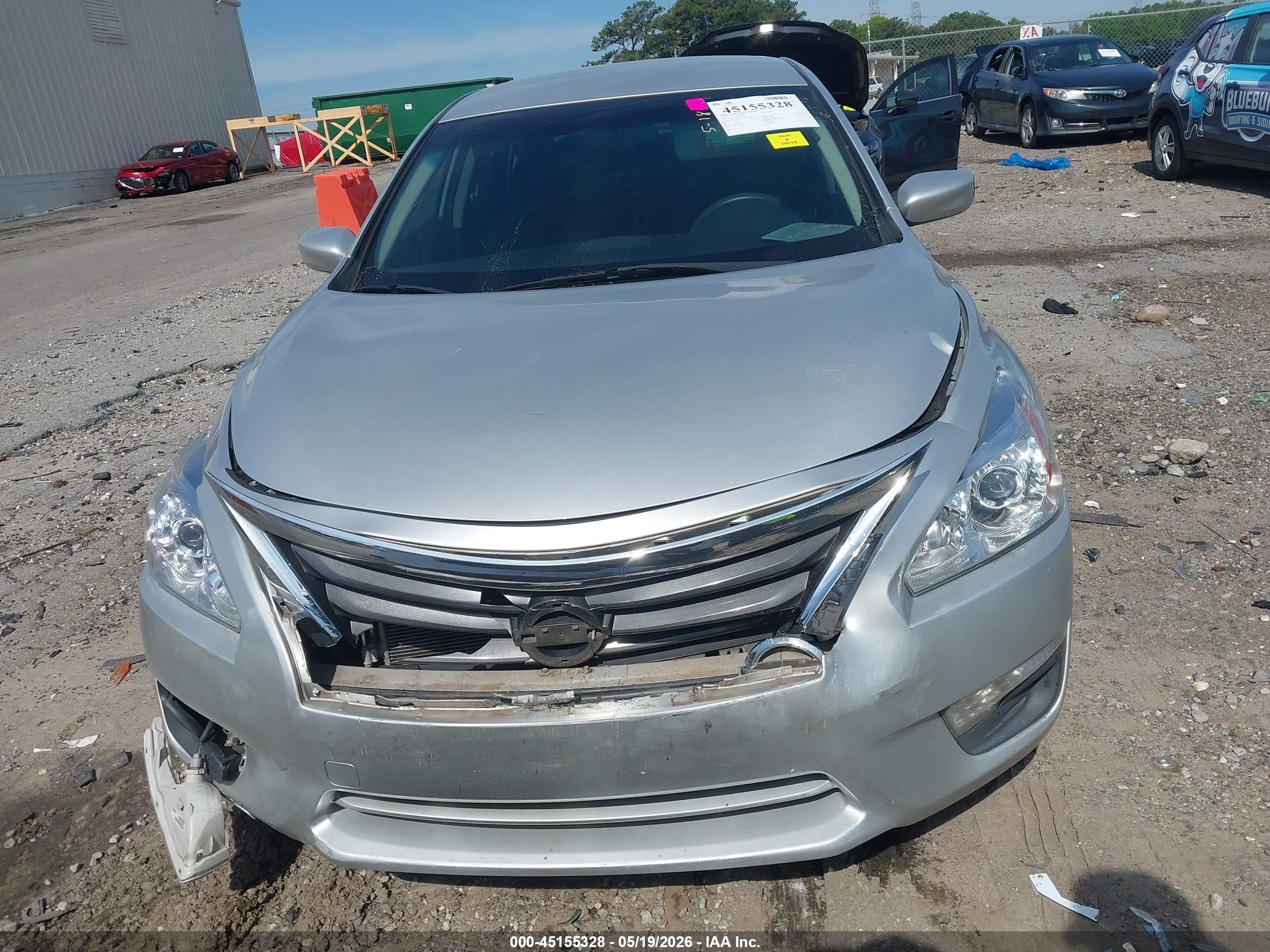 2015 Nissan Altima 2.5/2.5 S/2.5 Sl/2.5 Sv Silver vin: 1N4AL3AP8FC248602