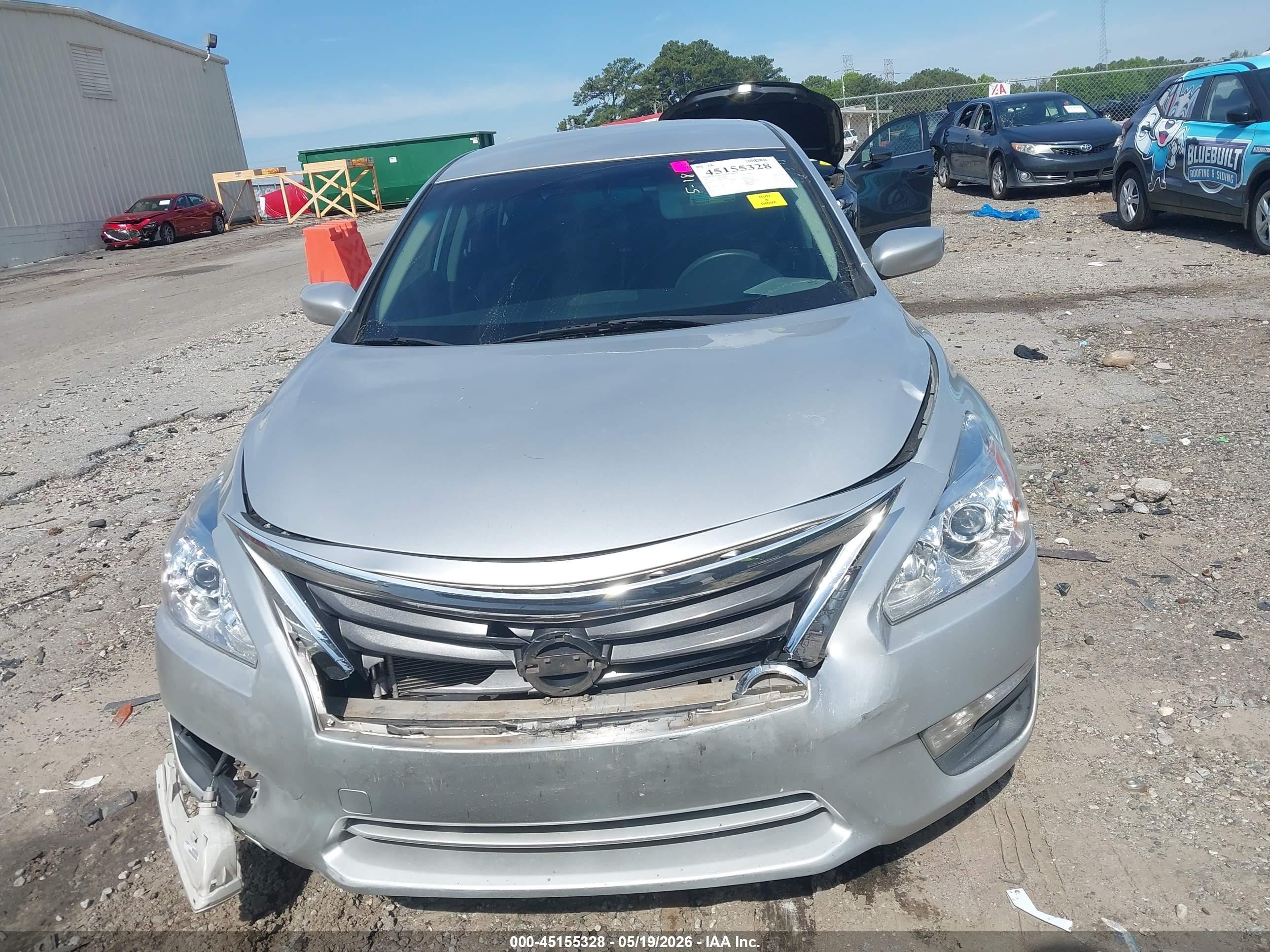 2015 Nissan Altima 2.5/2.5 S/2.5 Sl/2.5 Sv Silver vin: 1N4AL3AP8FC248602