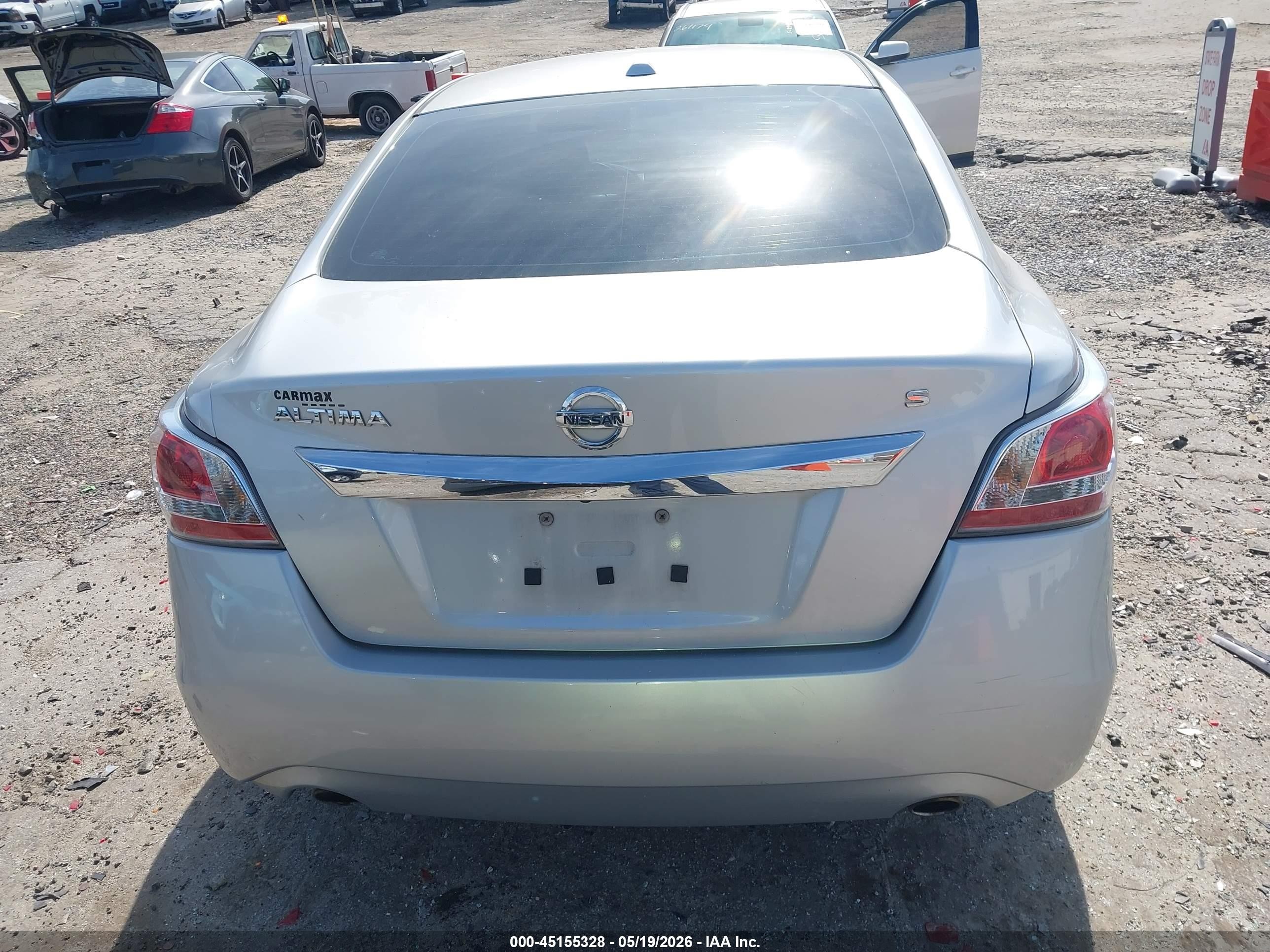 2015 Nissan Altima 2.5/2.5 S/2.5 Sl/2.5 Sv Silver vin: 1N4AL3AP8FC248602
