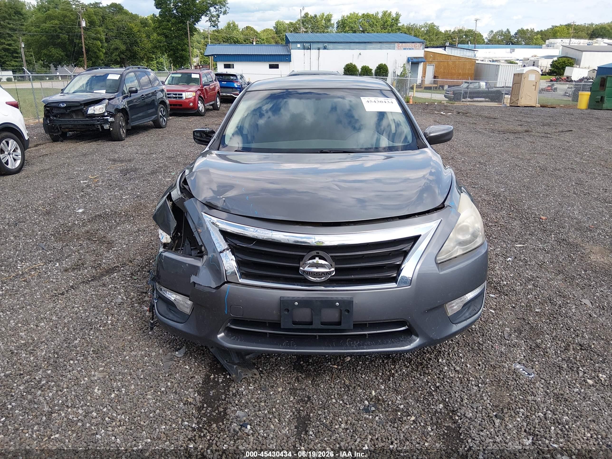 2015 Nissan Altima 2.5/2.5 S/2.5 Sl/2.5 Sv Серый vin: 1N4AL3AP8FC249863