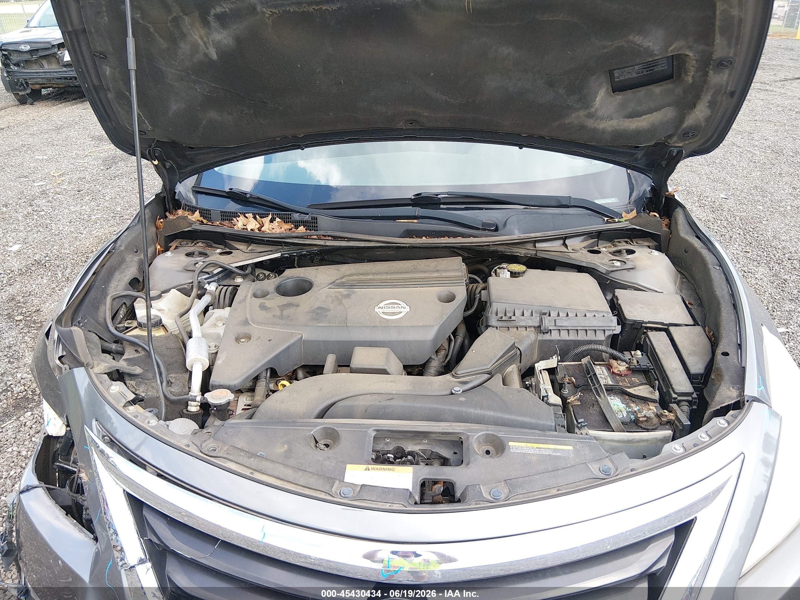 2015 Nissan Altima 2.5/2.5 S/2.5 Sl/2.5 Sv Серый vin: 1N4AL3AP8FC249863