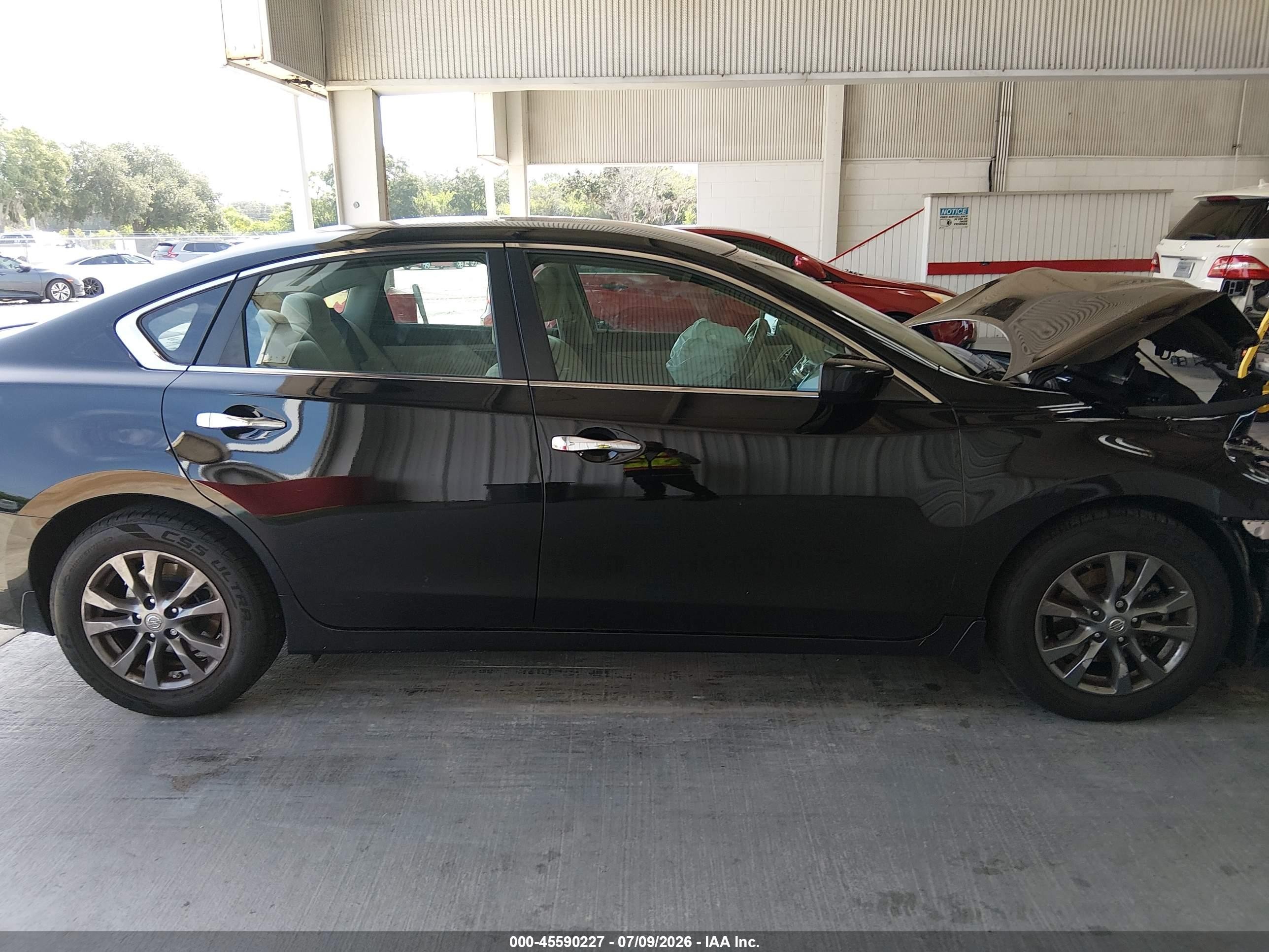2015 Nissan Altima 2.5 S Black vin: 1N4AL3AP8FC252181