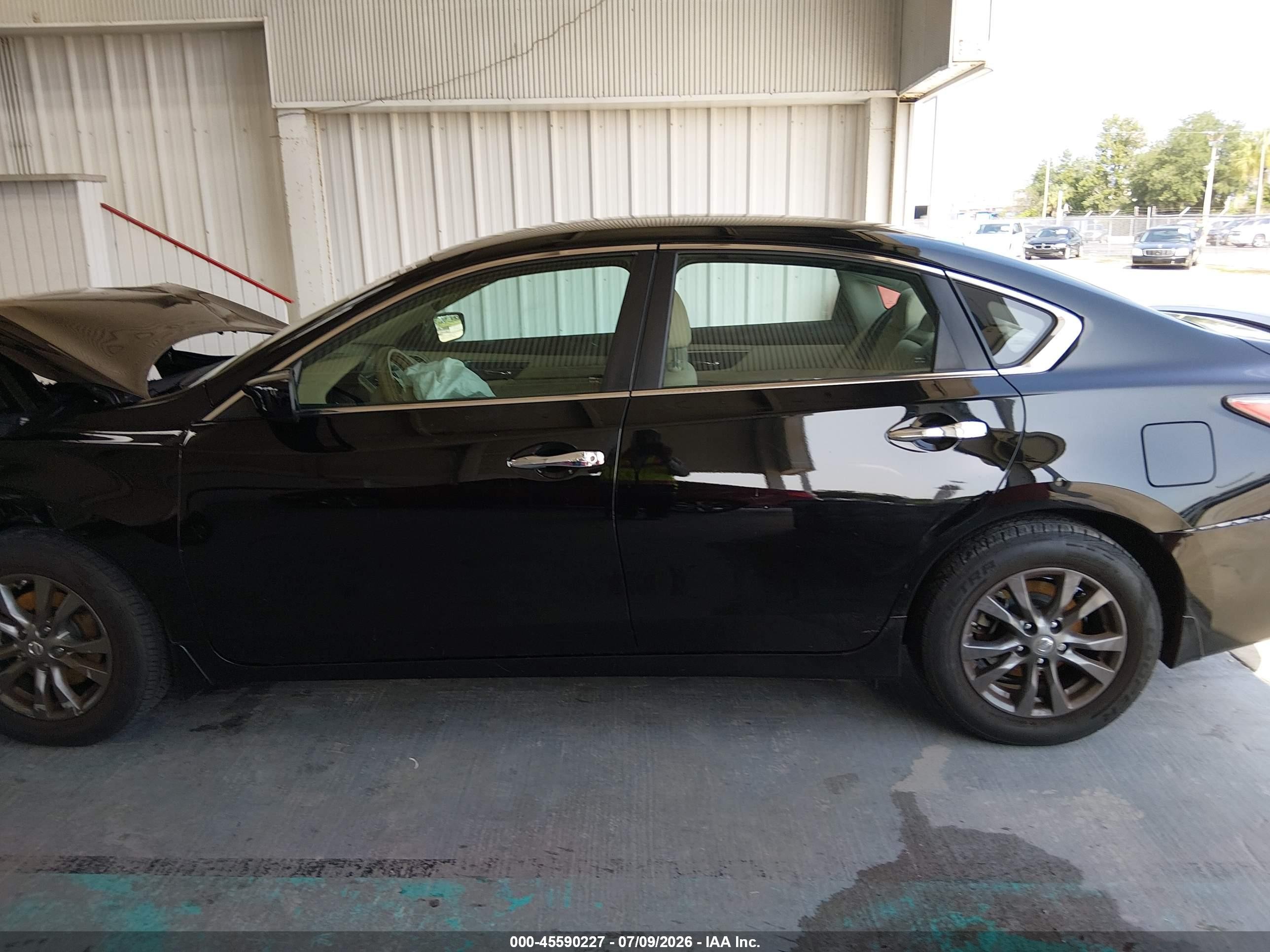 2015 Nissan Altima 2.5 S Black vin: 1N4AL3AP8FC252181