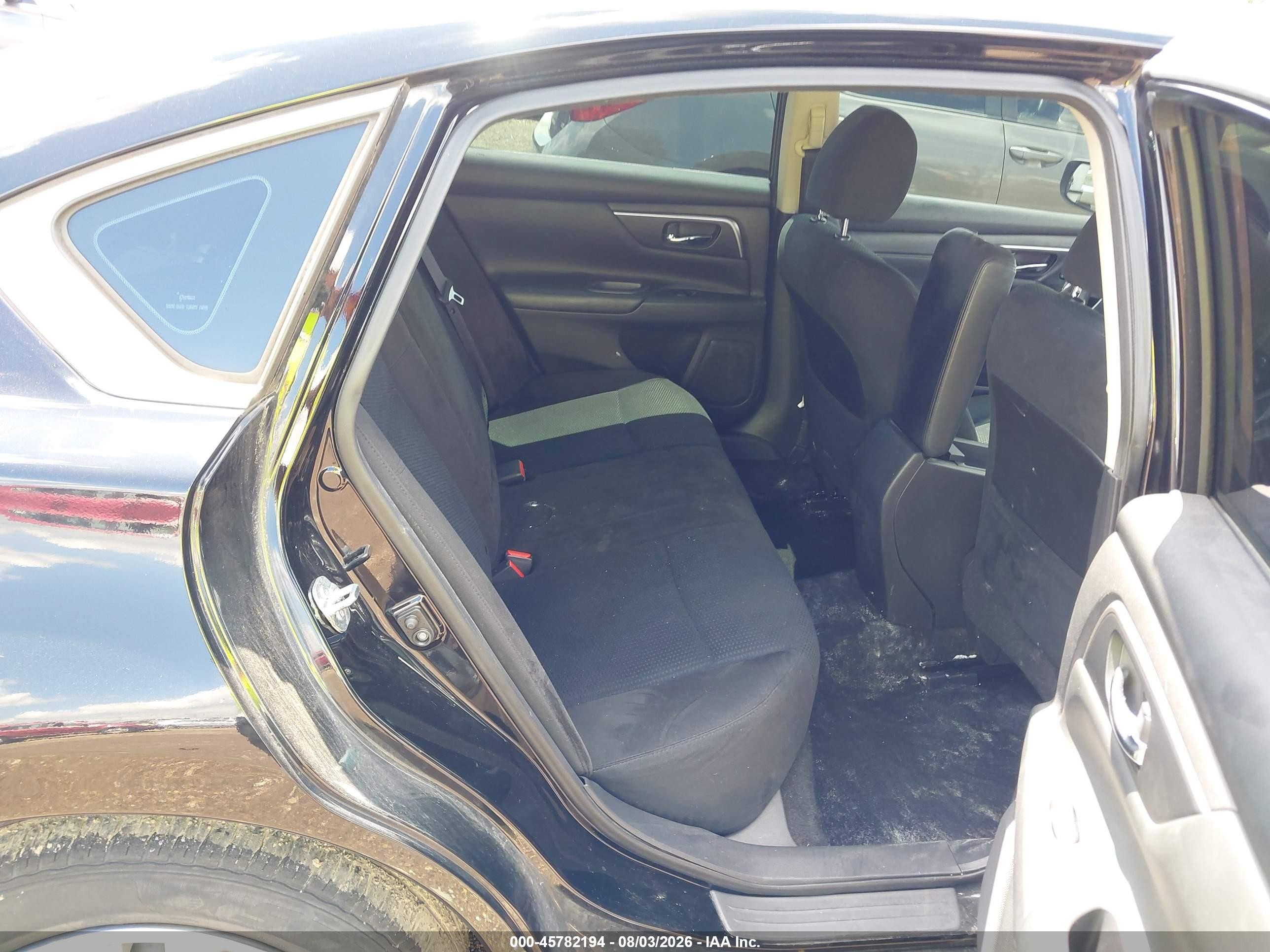 2015 Nissan Altima 2.5 S Black vin: 1N4AL3AP8FC256165