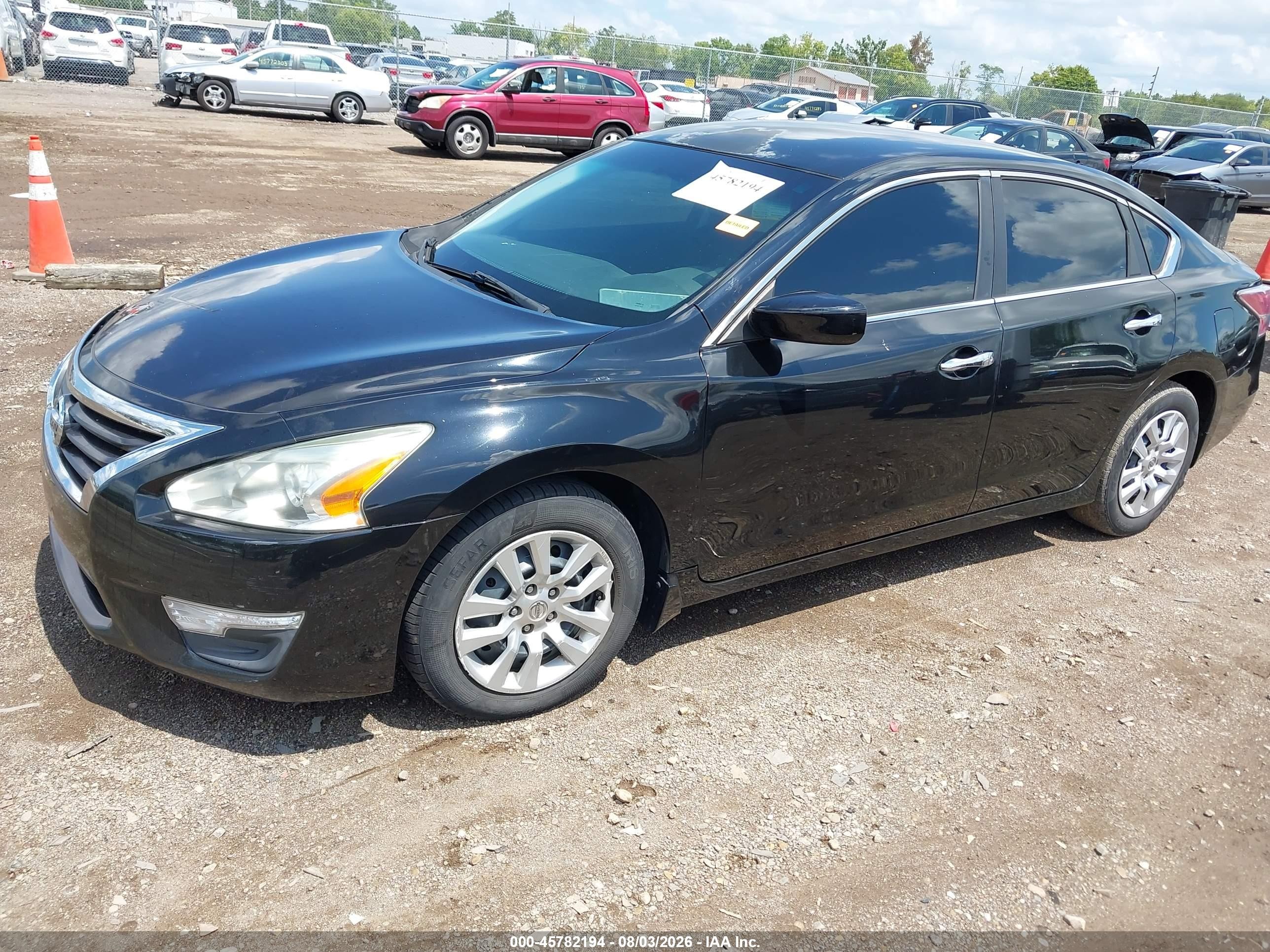 2015 Nissan Altima 2.5 S Black vin: 1N4AL3AP8FC256165
