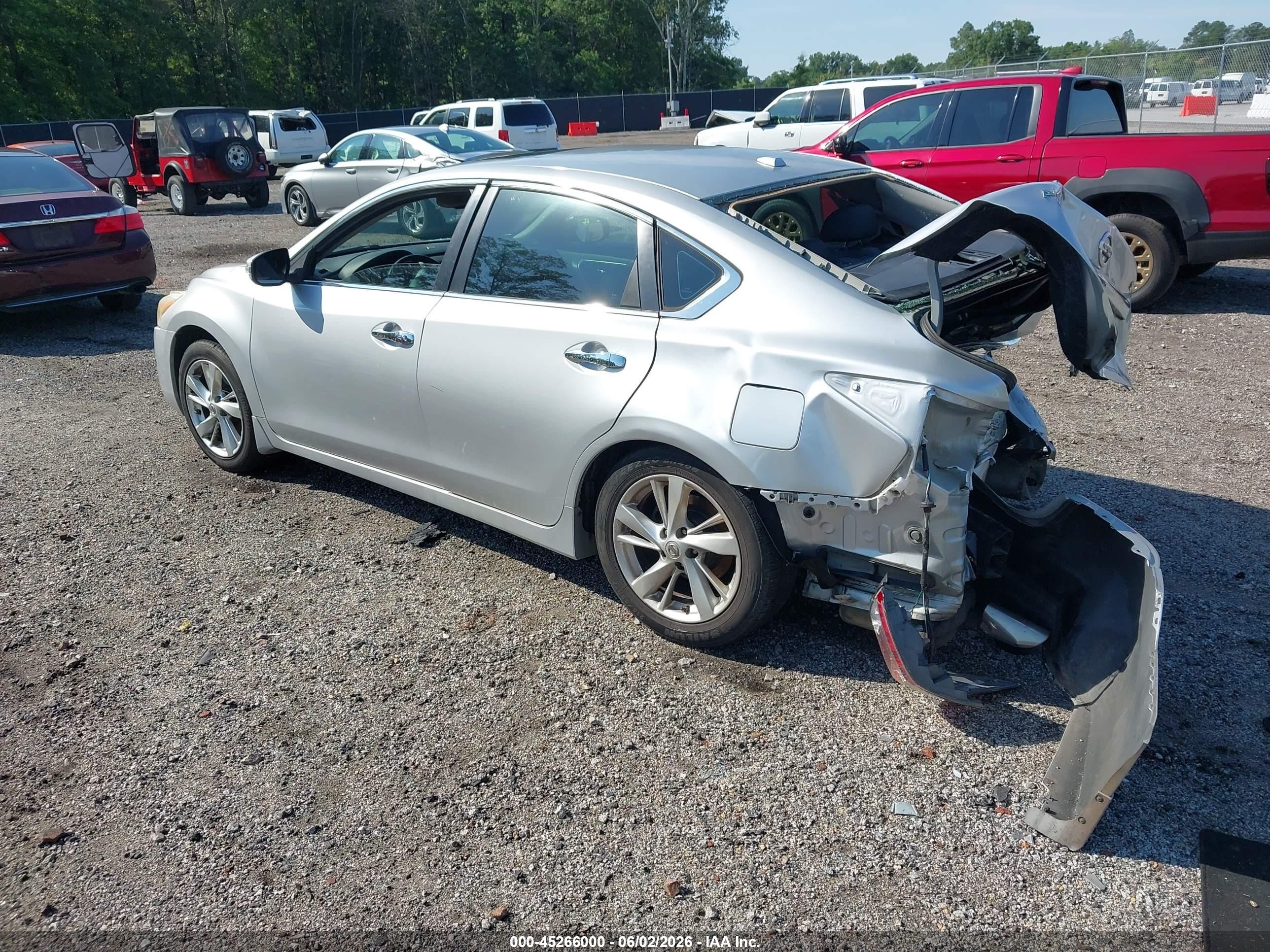 2015 Nissan Altima 2.5 Sl White vin: 1N4AL3AP8FC260930