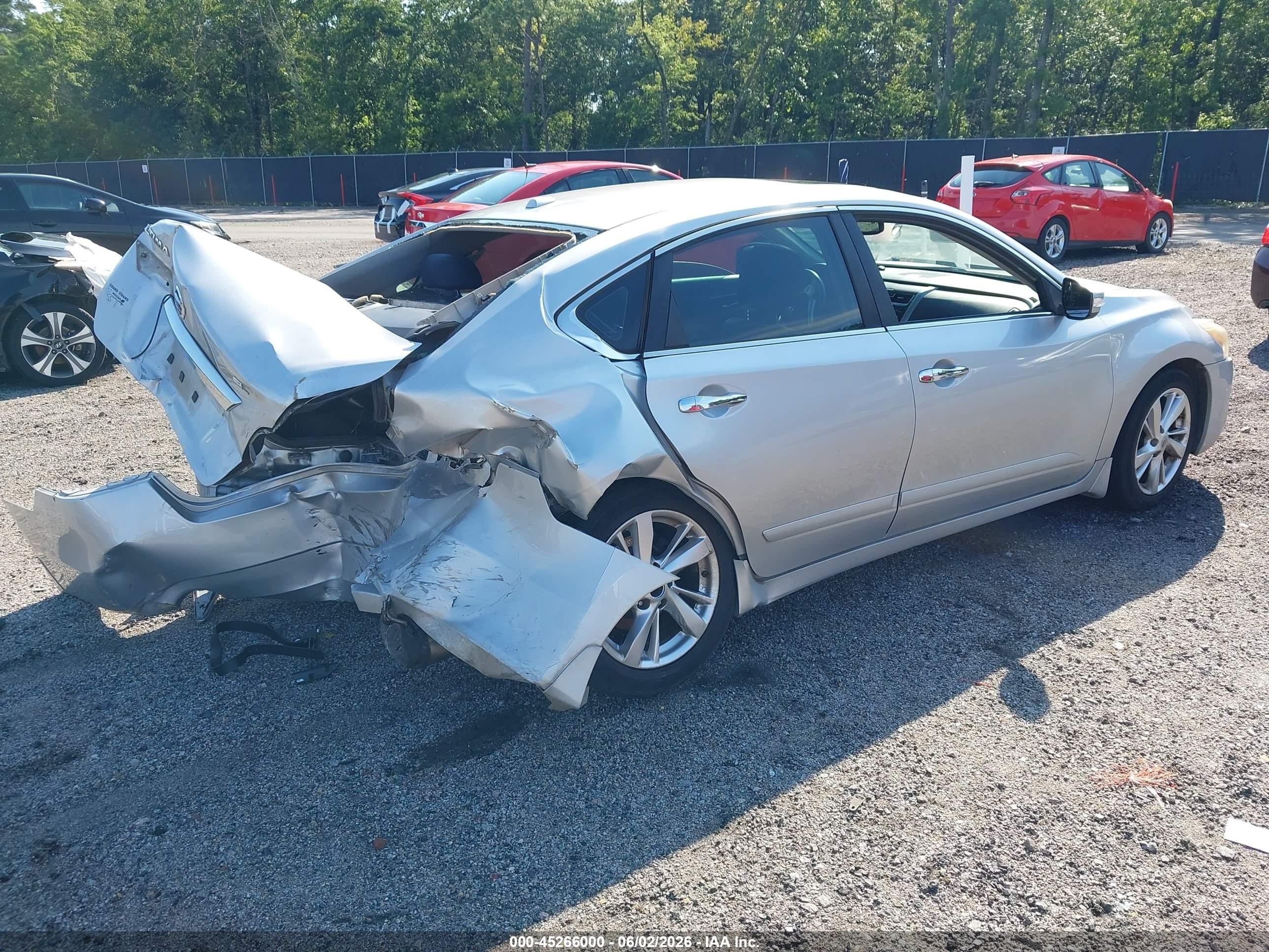 2015 Nissan Altima 2.5 Sl White vin: 1N4AL3AP8FC260930
