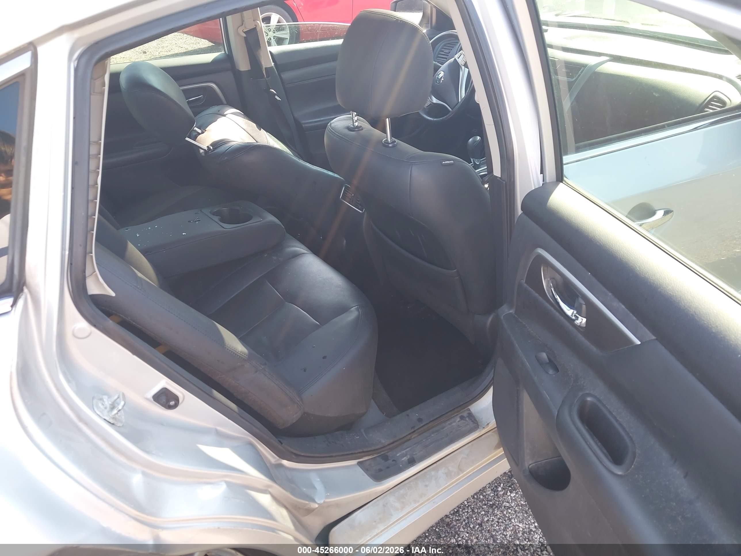 2015 Nissan Altima 2.5 Sl White vin: 1N4AL3AP8FC260930