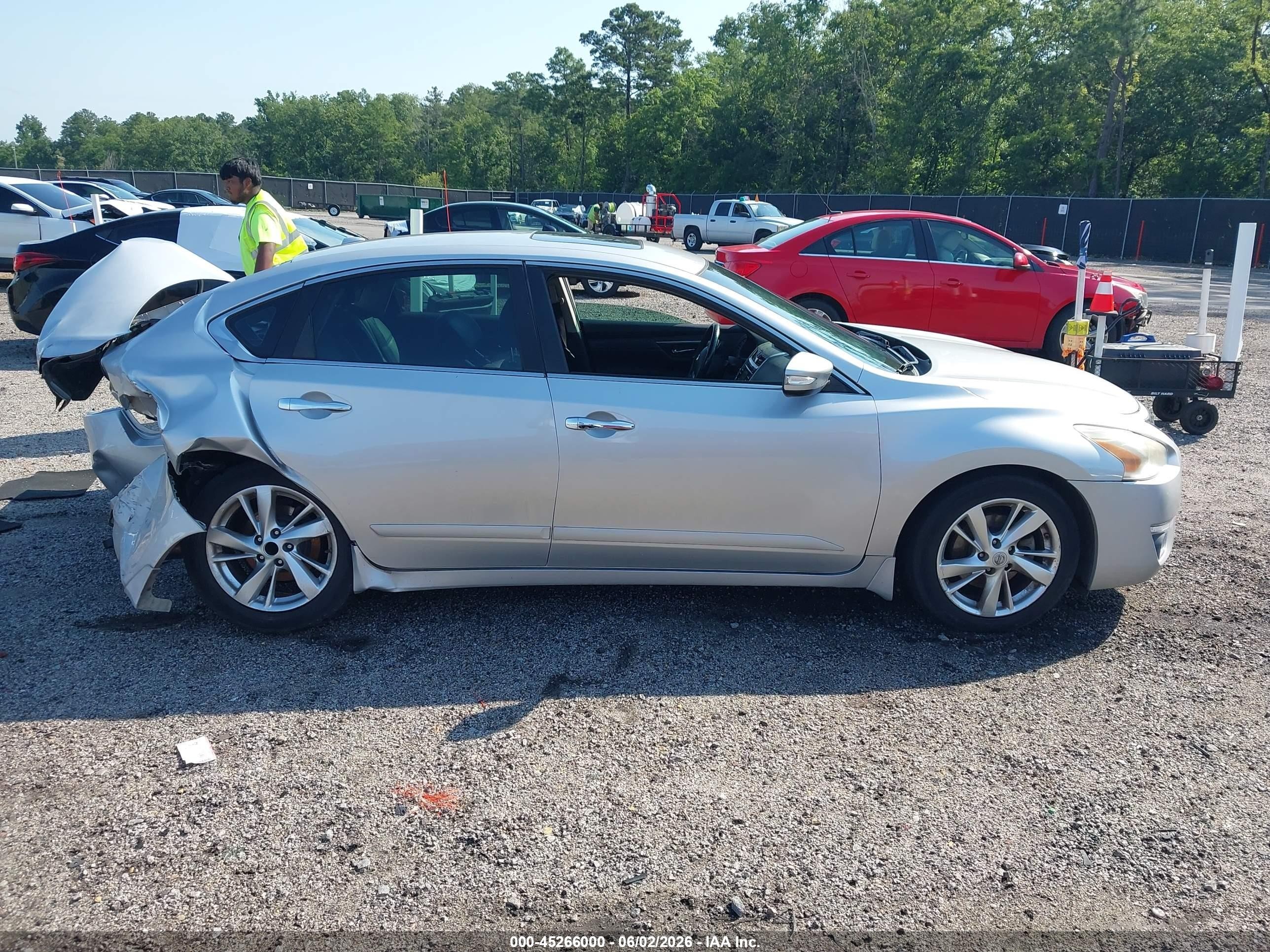 2015 Nissan Altima 2.5 Sl White vin: 1N4AL3AP8FC260930