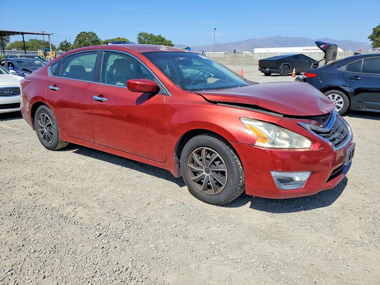 2015 Nissan Altima 2.5 S Красный vin: 1N4AL3AP8FC261365