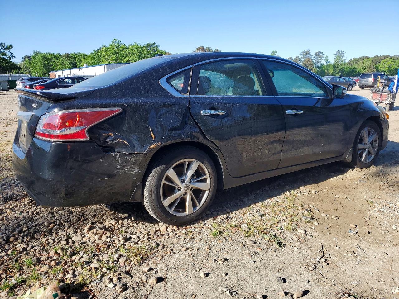 2015 Nissan Altima 2.5 Sv Black vin: 1N4AL3AP8FC262791