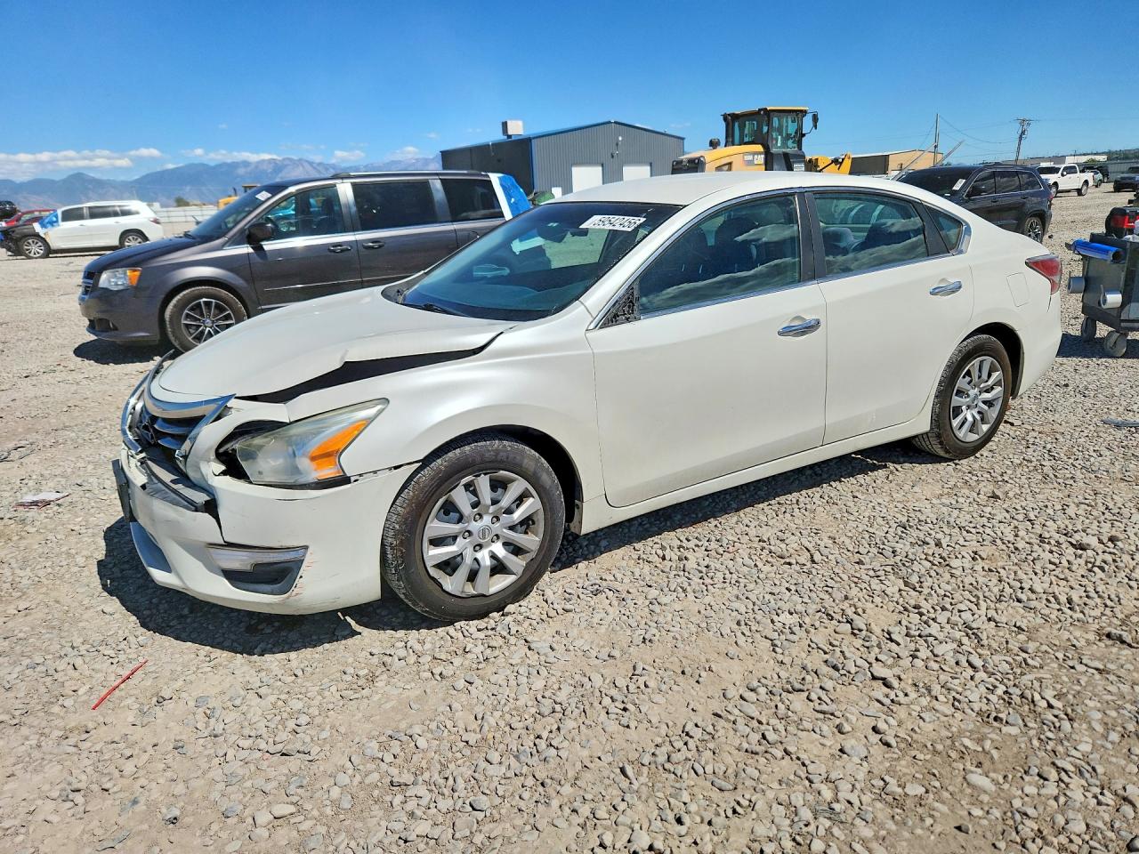 2015 Nissan Altima 2.5 S White vin: 1N4AL3AP8FC265402