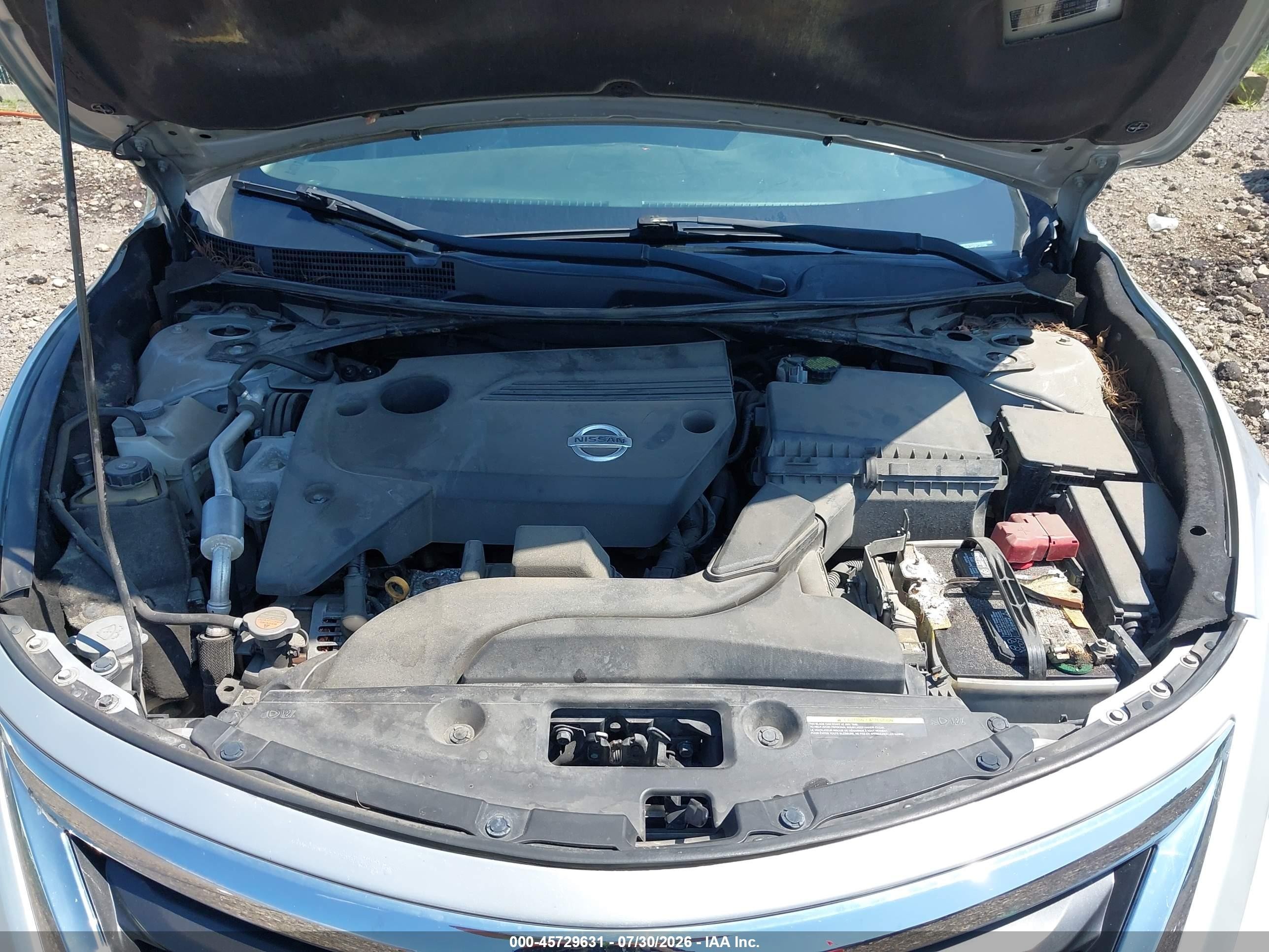 2015 Nissan Altima 2.5/2.5 S/2.5 Sl/2.5 Sv Silver vin: 1N4AL3AP8FC273290