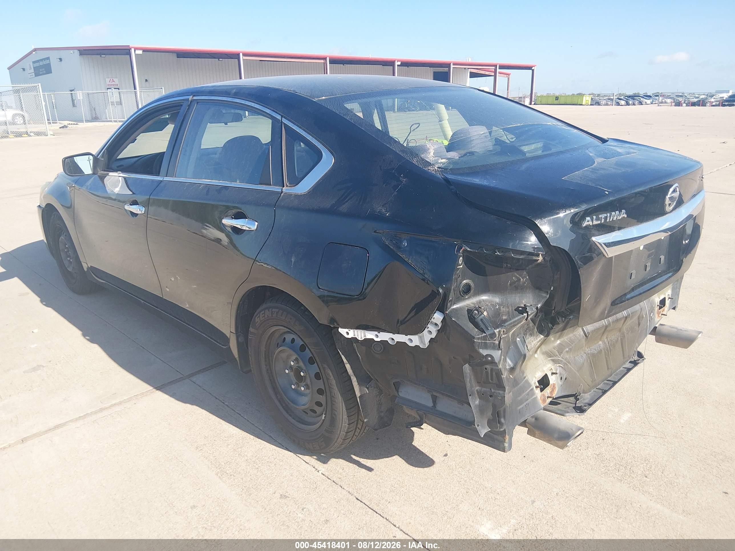 2015 Nissan Altima 2.5 S Black vin: 1N4AL3AP8FC288503