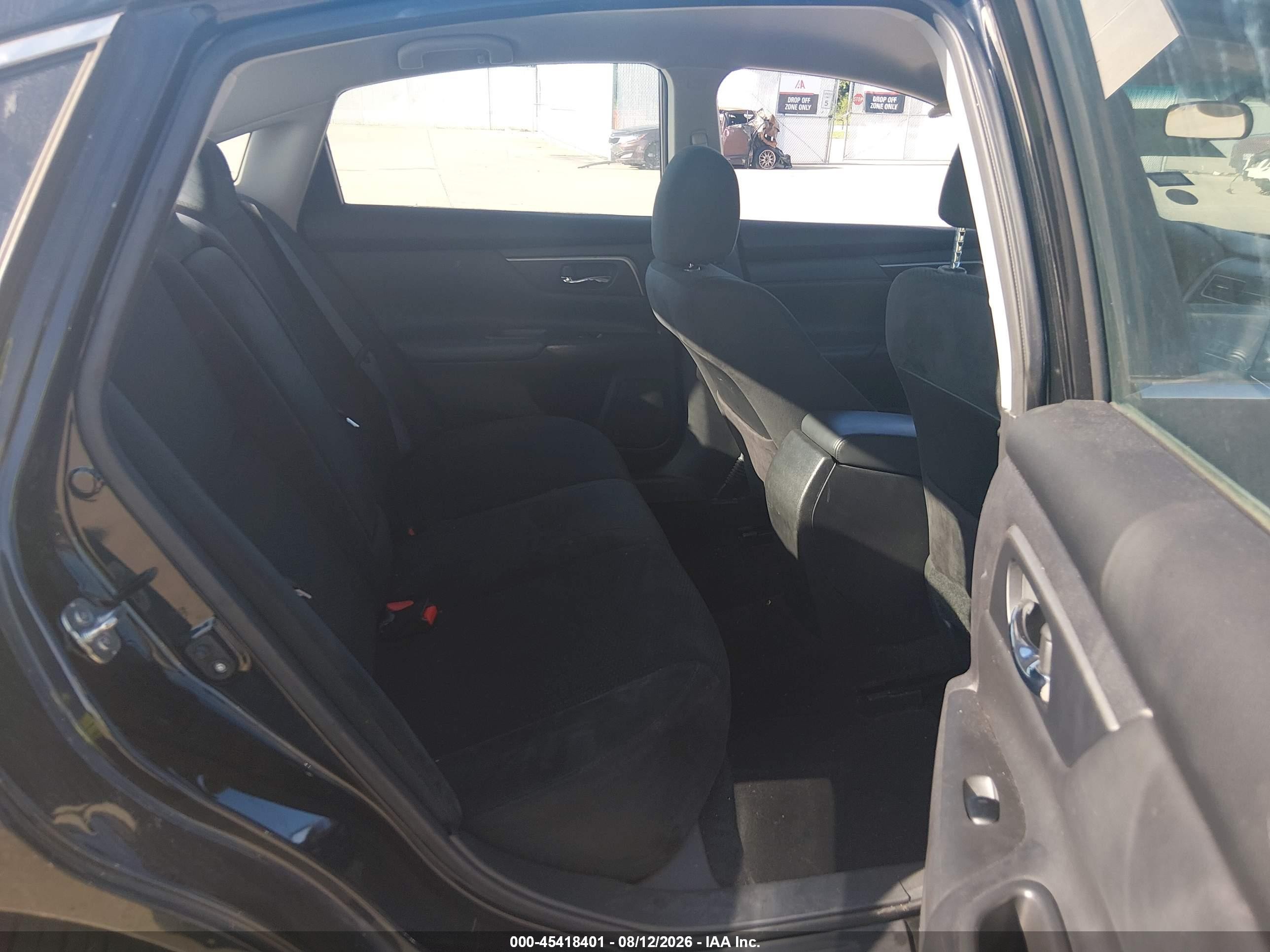 2015 Nissan Altima 2.5 S Black vin: 1N4AL3AP8FC288503