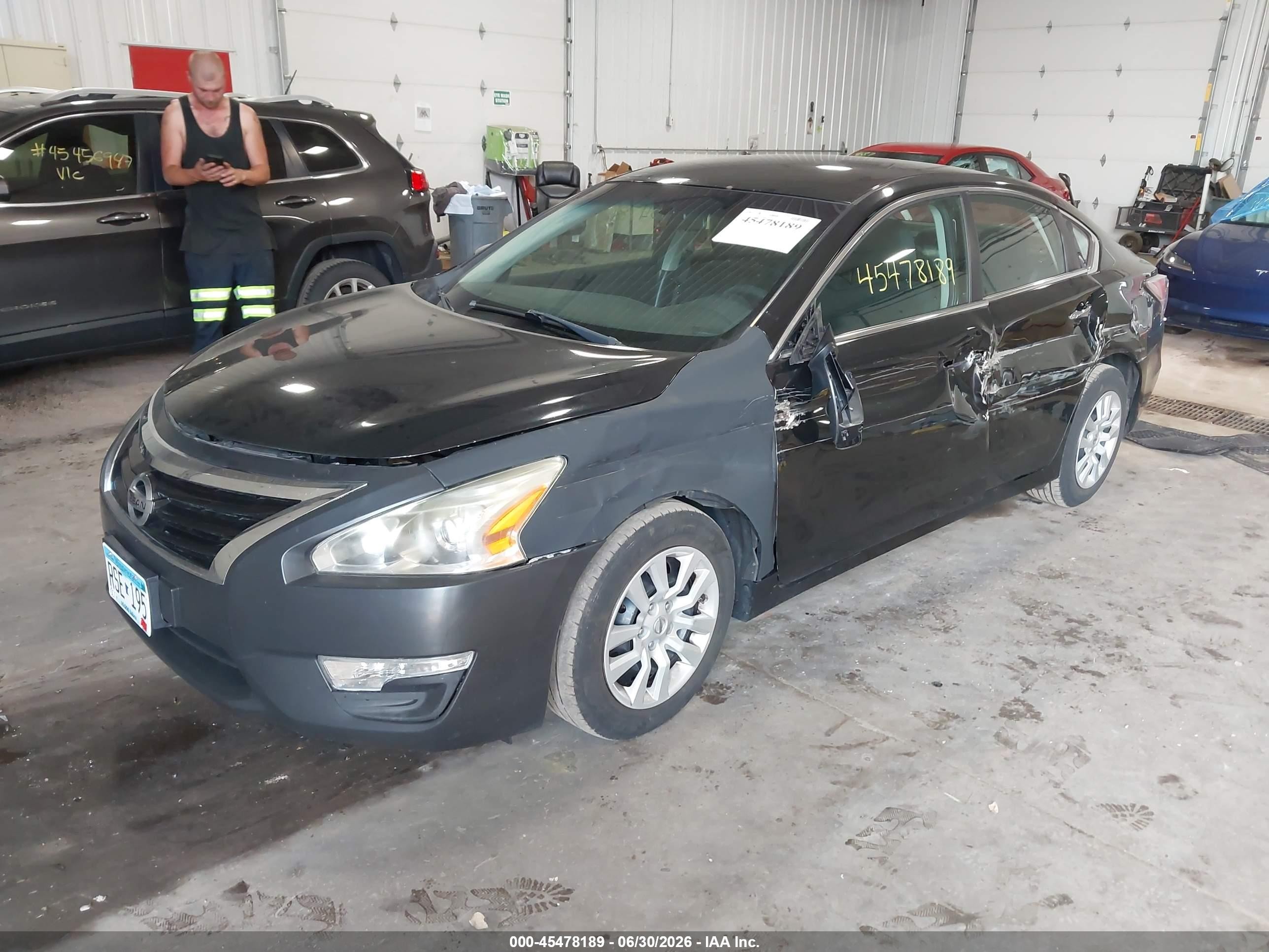 2015 Nissan Altima 2.5/2.5 S/2.5 Sl/2.5 Sv Black vin: 1N4AL3AP8FC296178