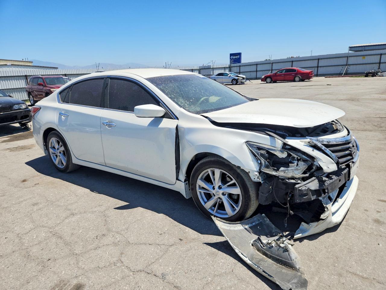 2015 Nissan Altima 2.5 Sv Белый vin: 1N4AL3AP8FC298187