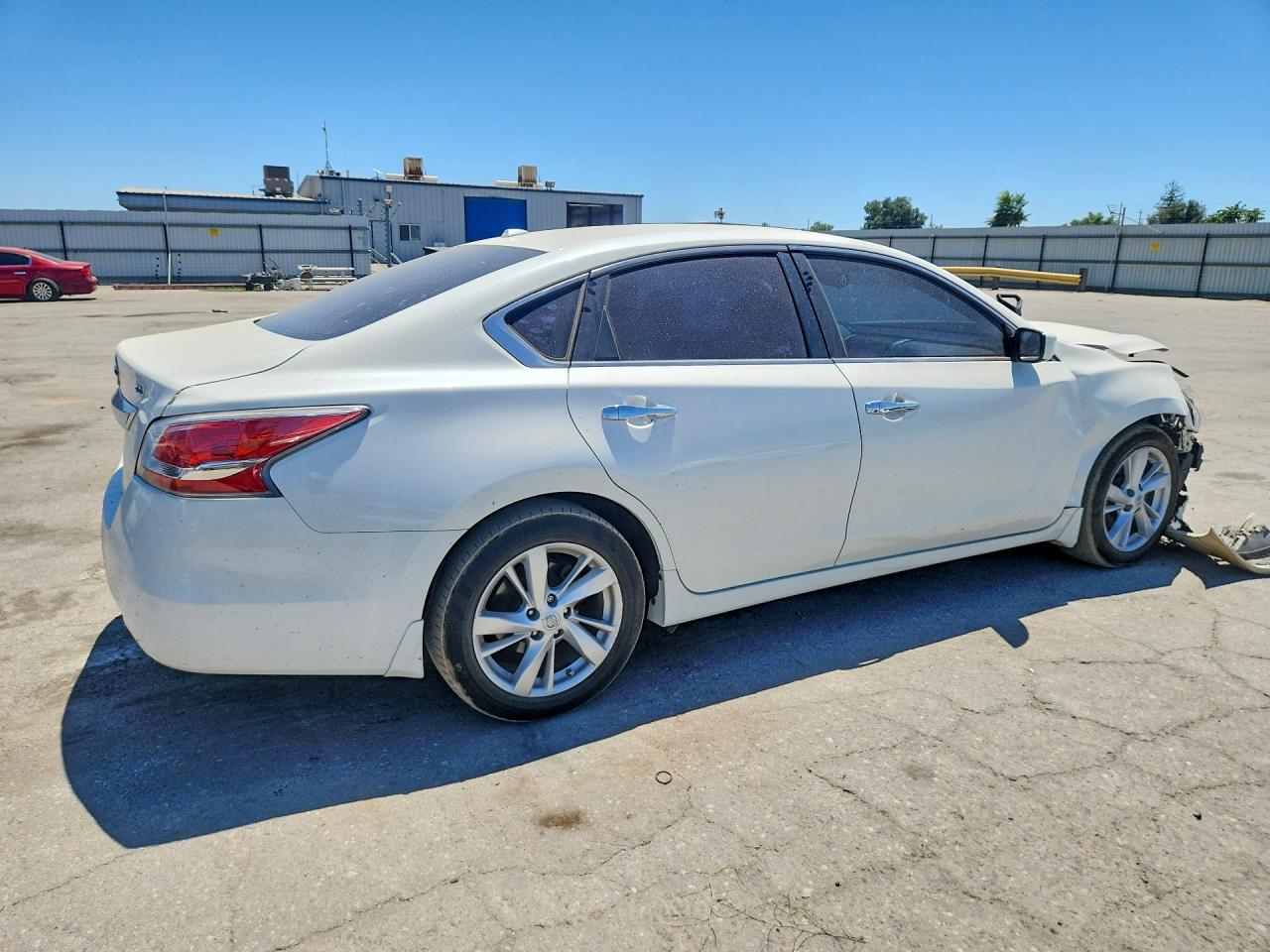 2015 Nissan Altima 2.5 Sv Белый vin: 1N4AL3AP8FC298187