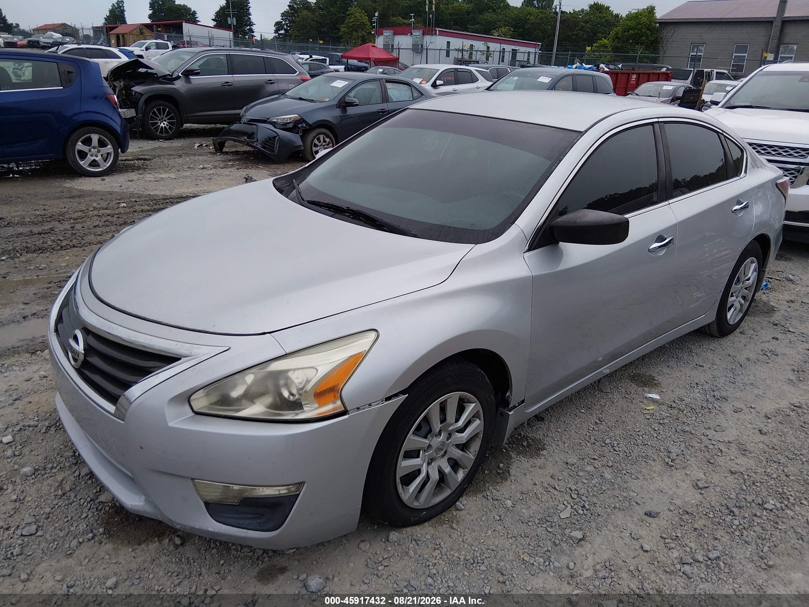 2015 Nissan Altima 2.5 S Silver vin: 1N4AL3AP8FC410423