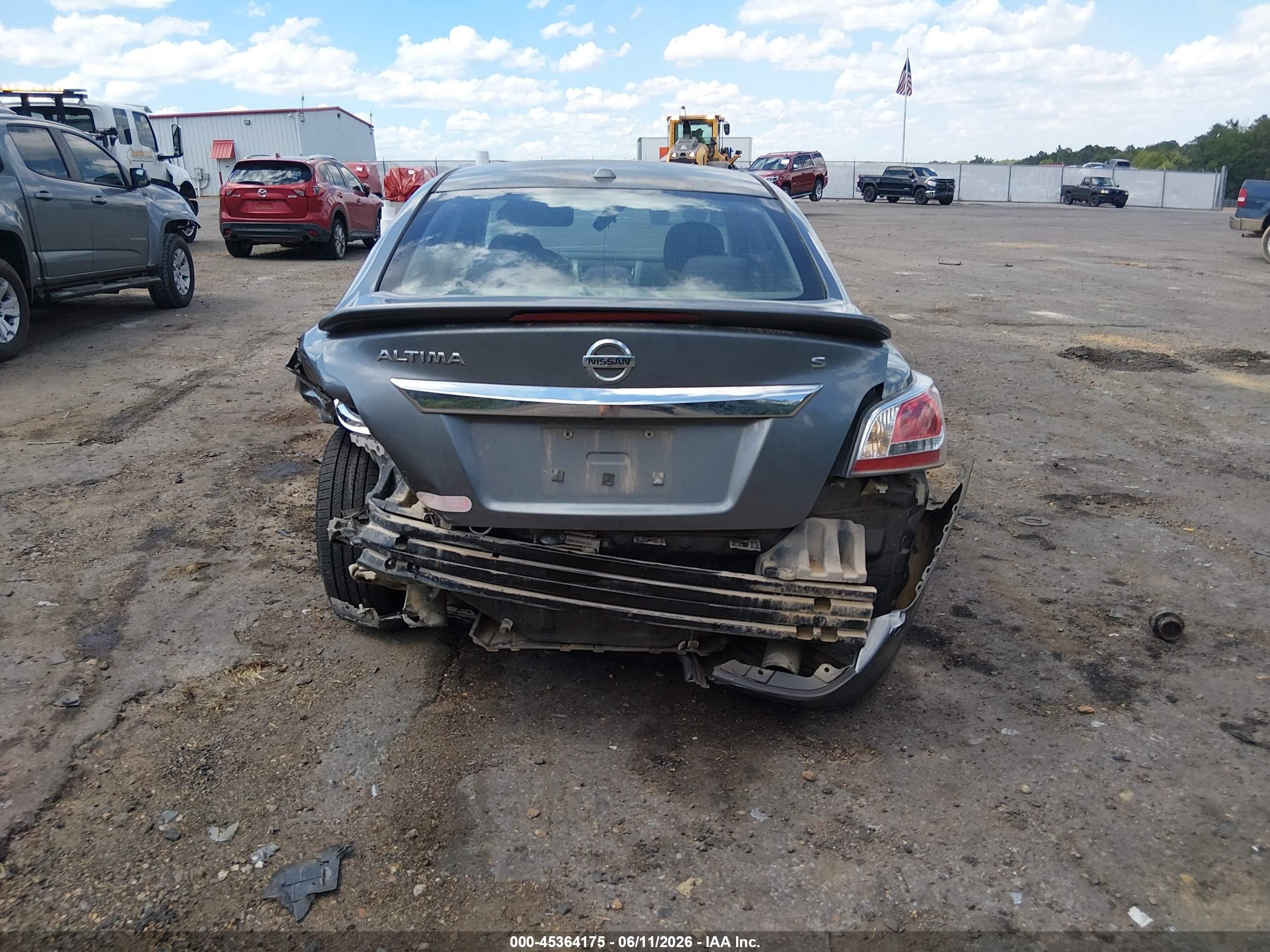 2015 Nissan Altima 2.5 S Gray vin: 1N4AL3AP8FC414214