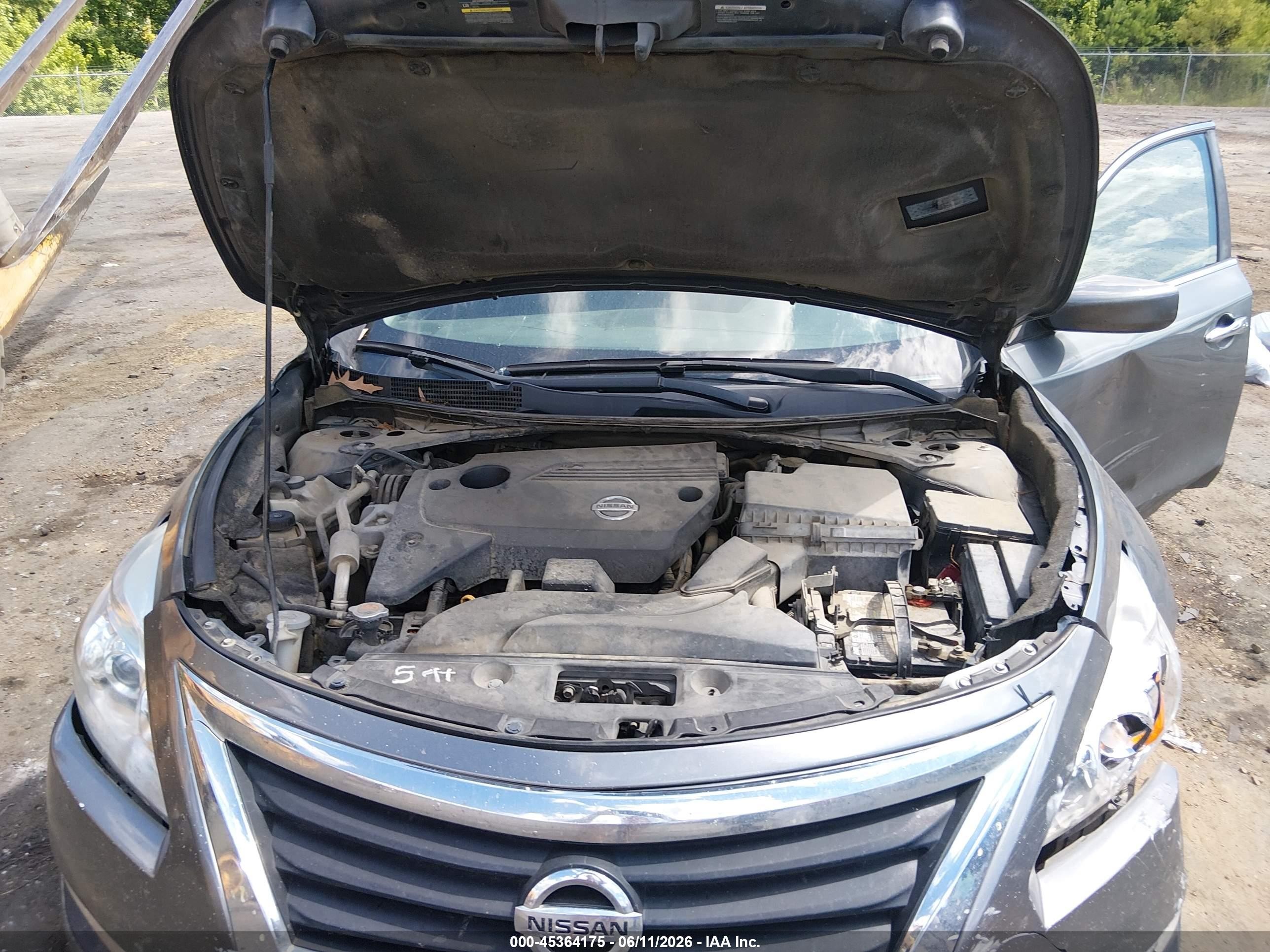 2015 Nissan Altima 2.5 S Gray vin: 1N4AL3AP8FC414214