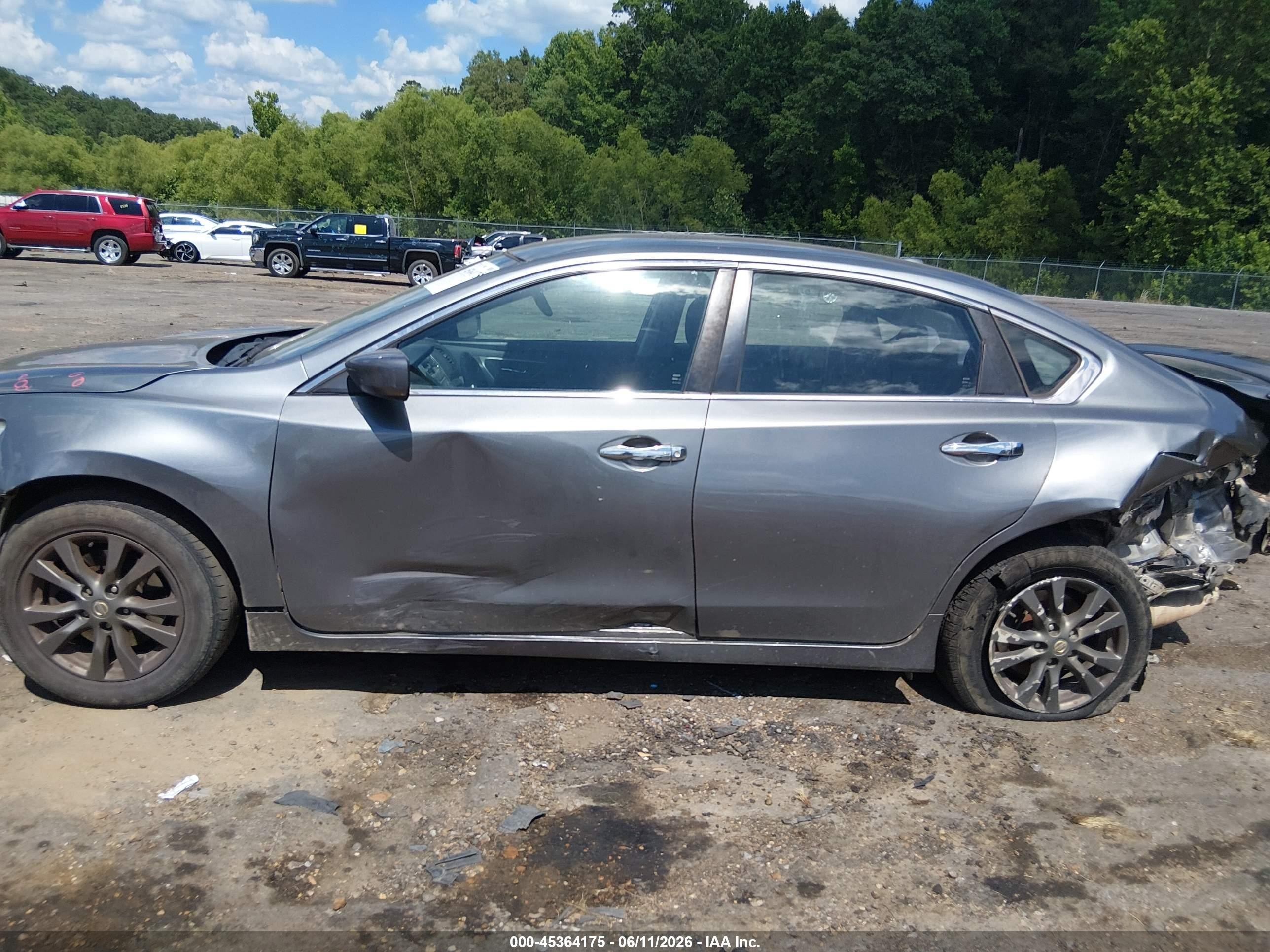 2015 Nissan Altima 2.5 S Gray vin: 1N4AL3AP8FC414214