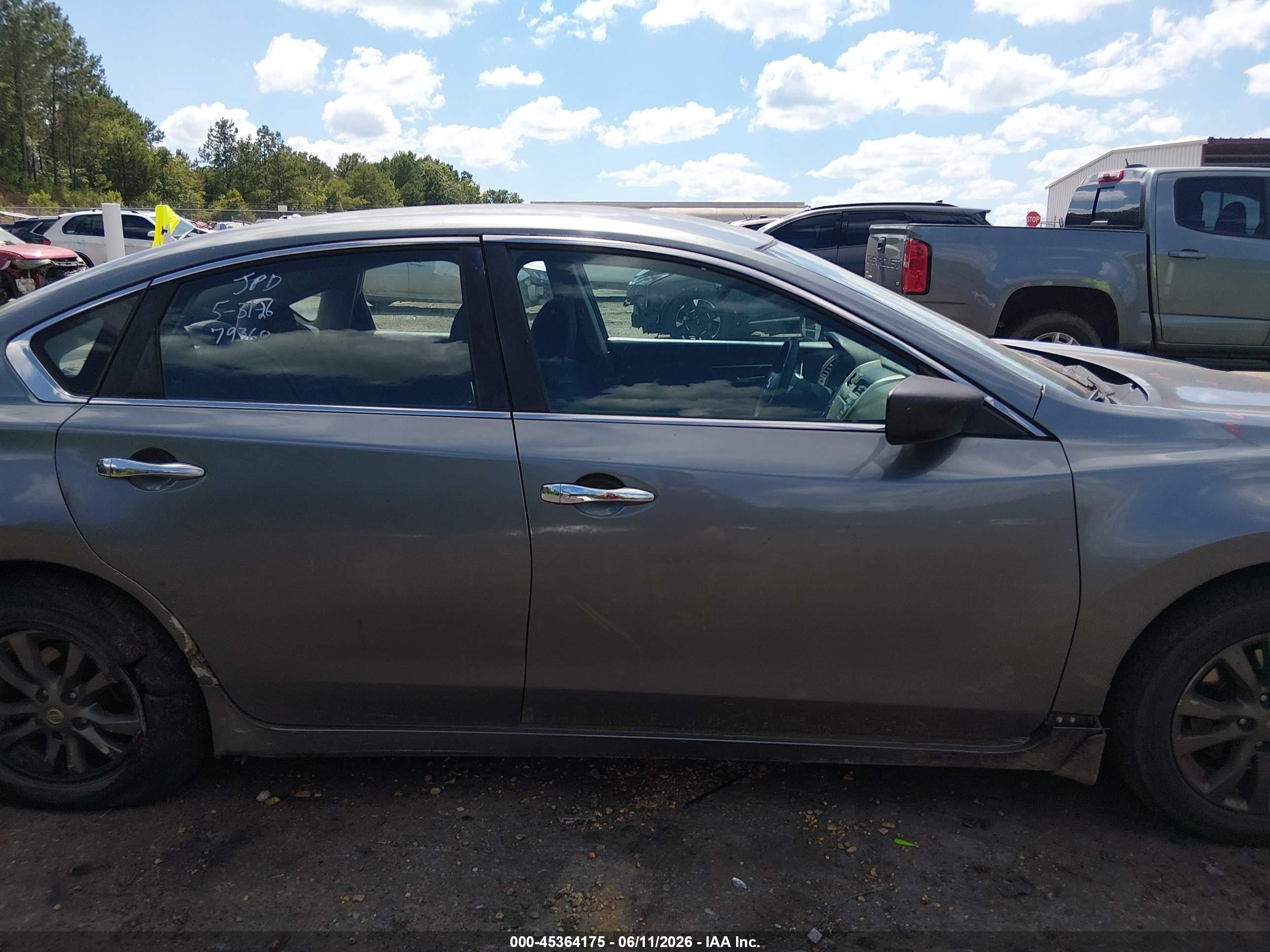 2015 Nissan Altima 2.5 S Gray vin: 1N4AL3AP8FC414214