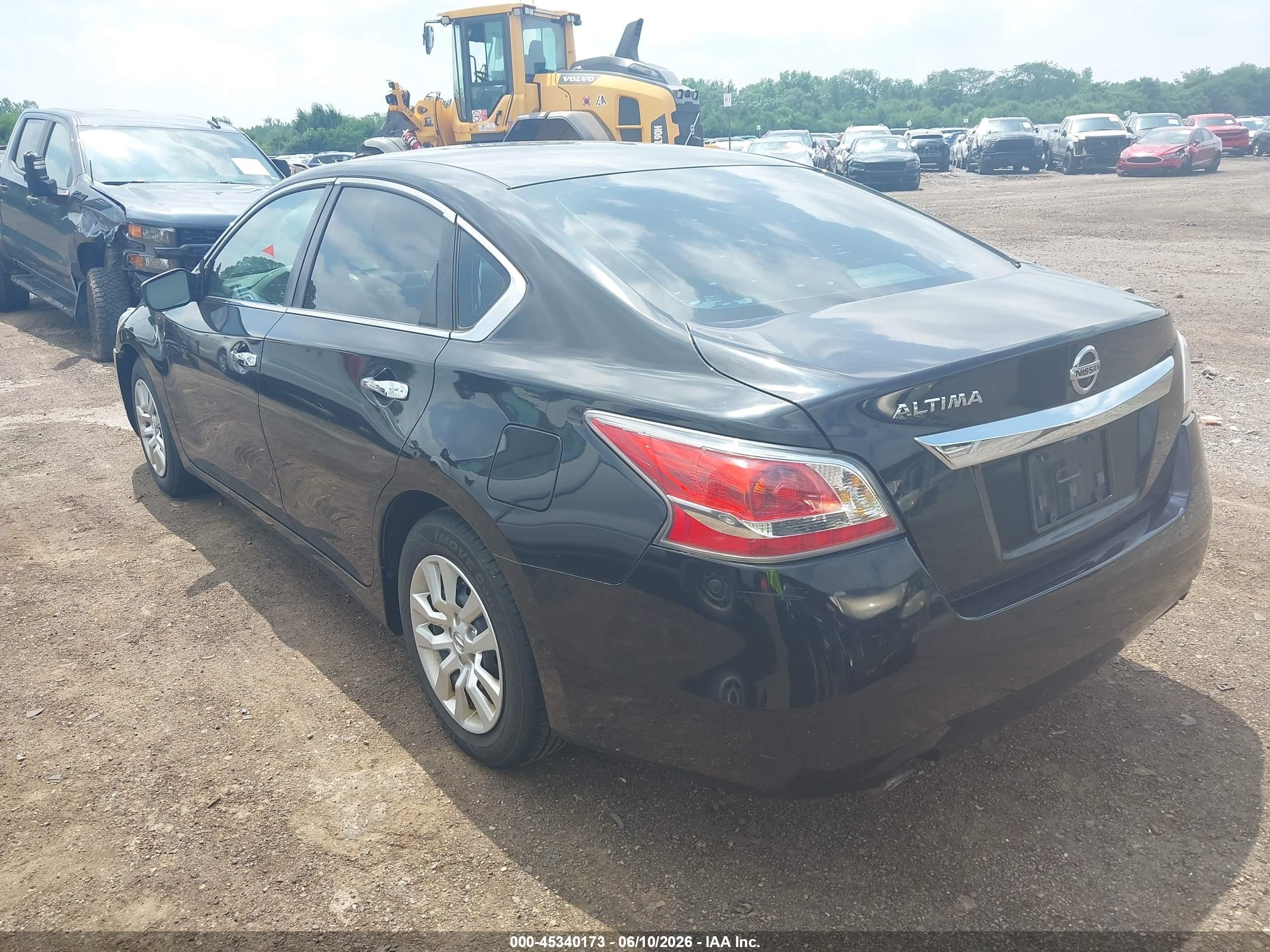 2015 Nissan Altima 2.5 Черный vin: 1N4AL3AP8FC416657