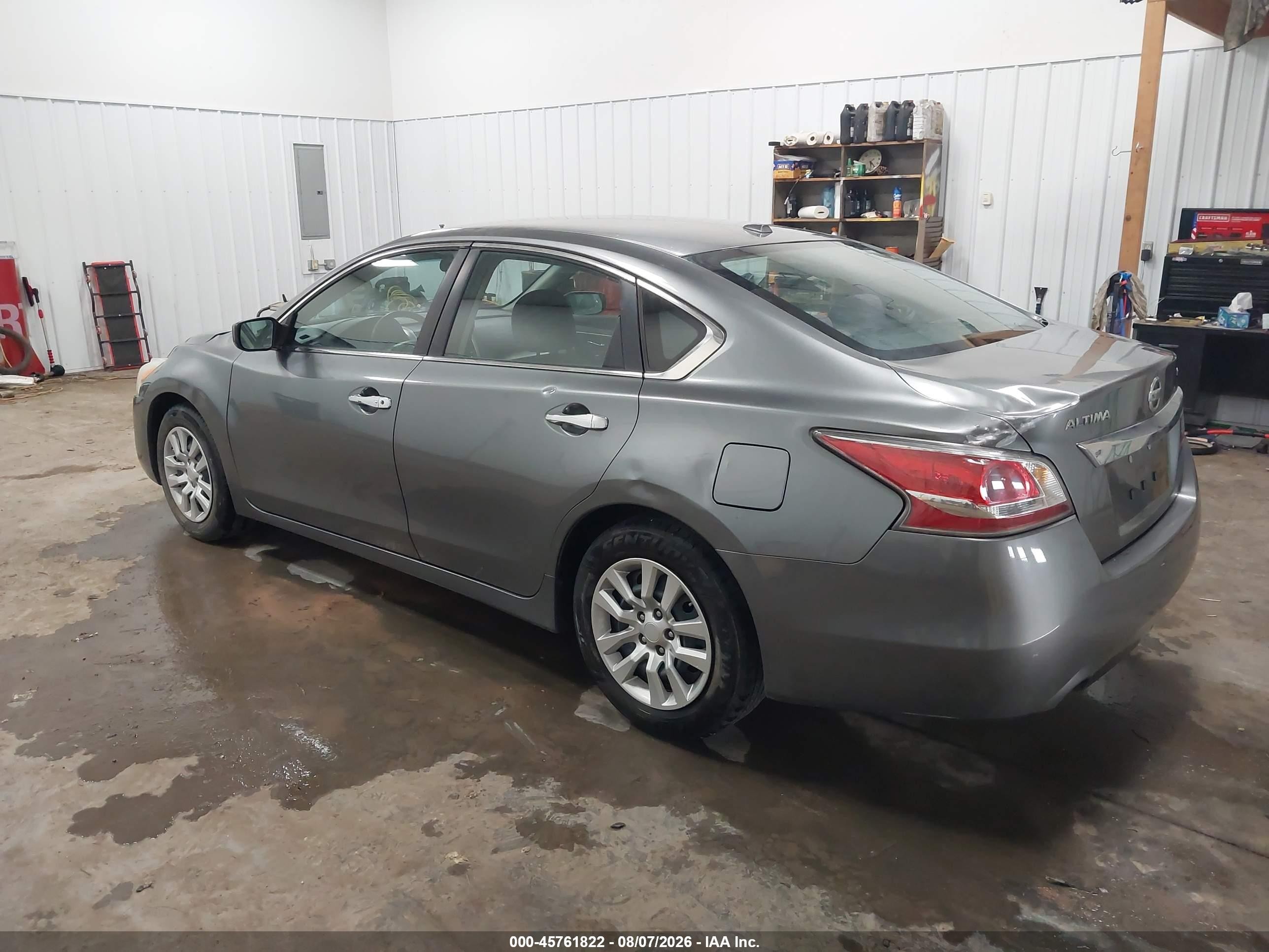 2015 Nissan Altima 2.5/2.5 S/2.5 Sl/2.5 Sv Gray vin: 1N4AL3AP8FC421213