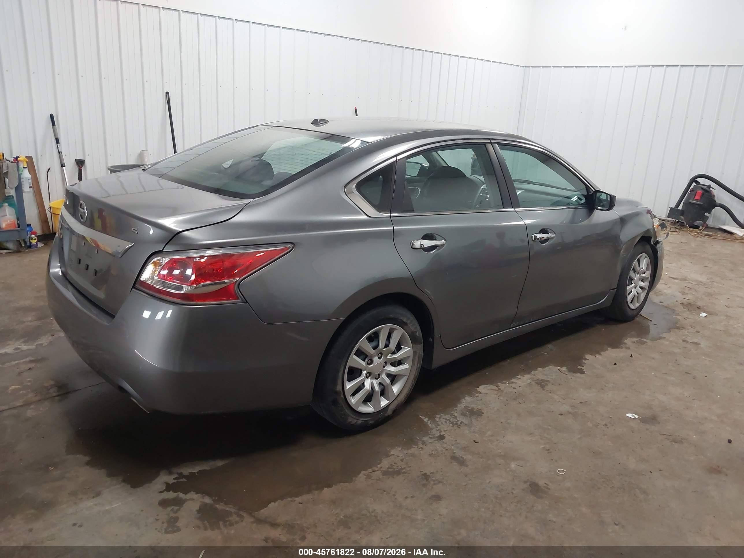2015 Nissan Altima 2.5/2.5 S/2.5 Sl/2.5 Sv Gray vin: 1N4AL3AP8FC421213