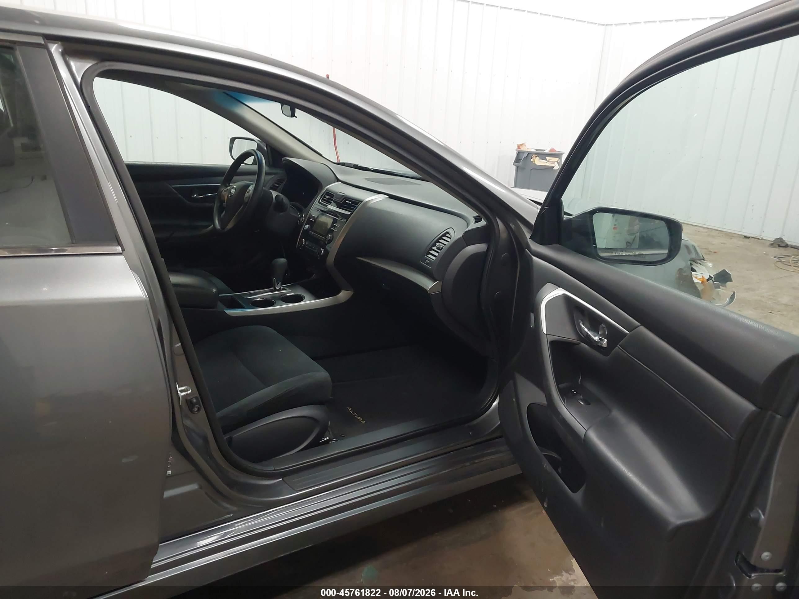2015 Nissan Altima 2.5/2.5 S/2.5 Sl/2.5 Sv Gray vin: 1N4AL3AP8FC421213