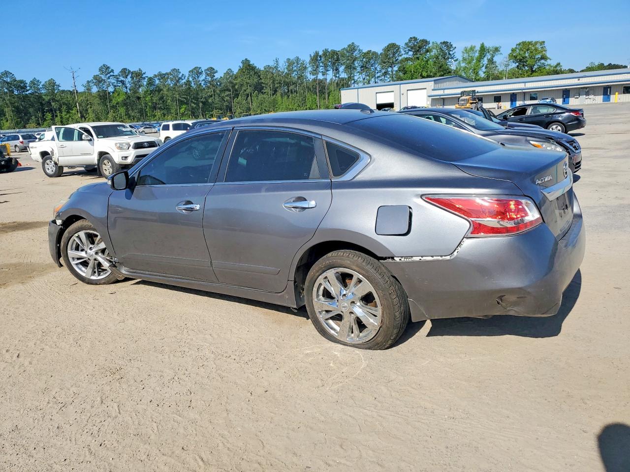 2015 Nissan Altima 2.5 Sv Gray vin: 1N4AL3AP8FC425777