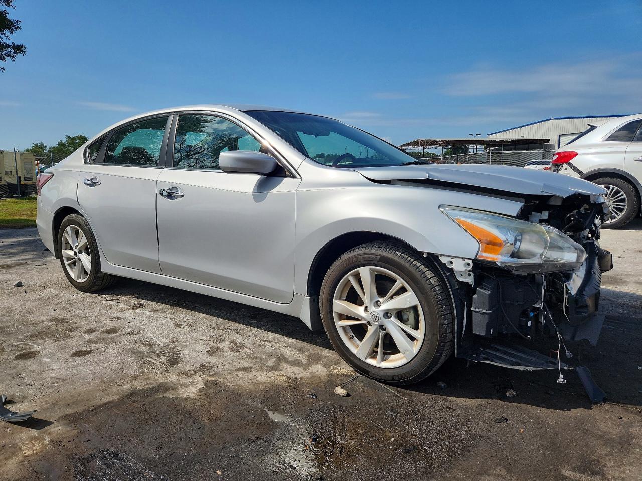 2015 Nissan Altima 2.5 Sv Silver vin: 1N4AL3AP8FC433944