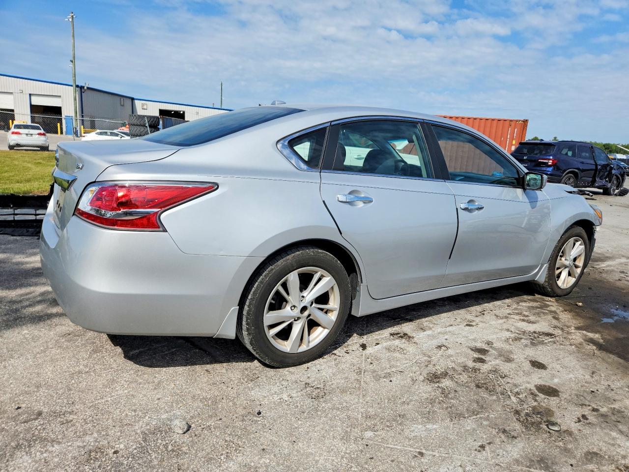 2015 Nissan Altima 2.5 Sv Silver vin: 1N4AL3AP8FC433944