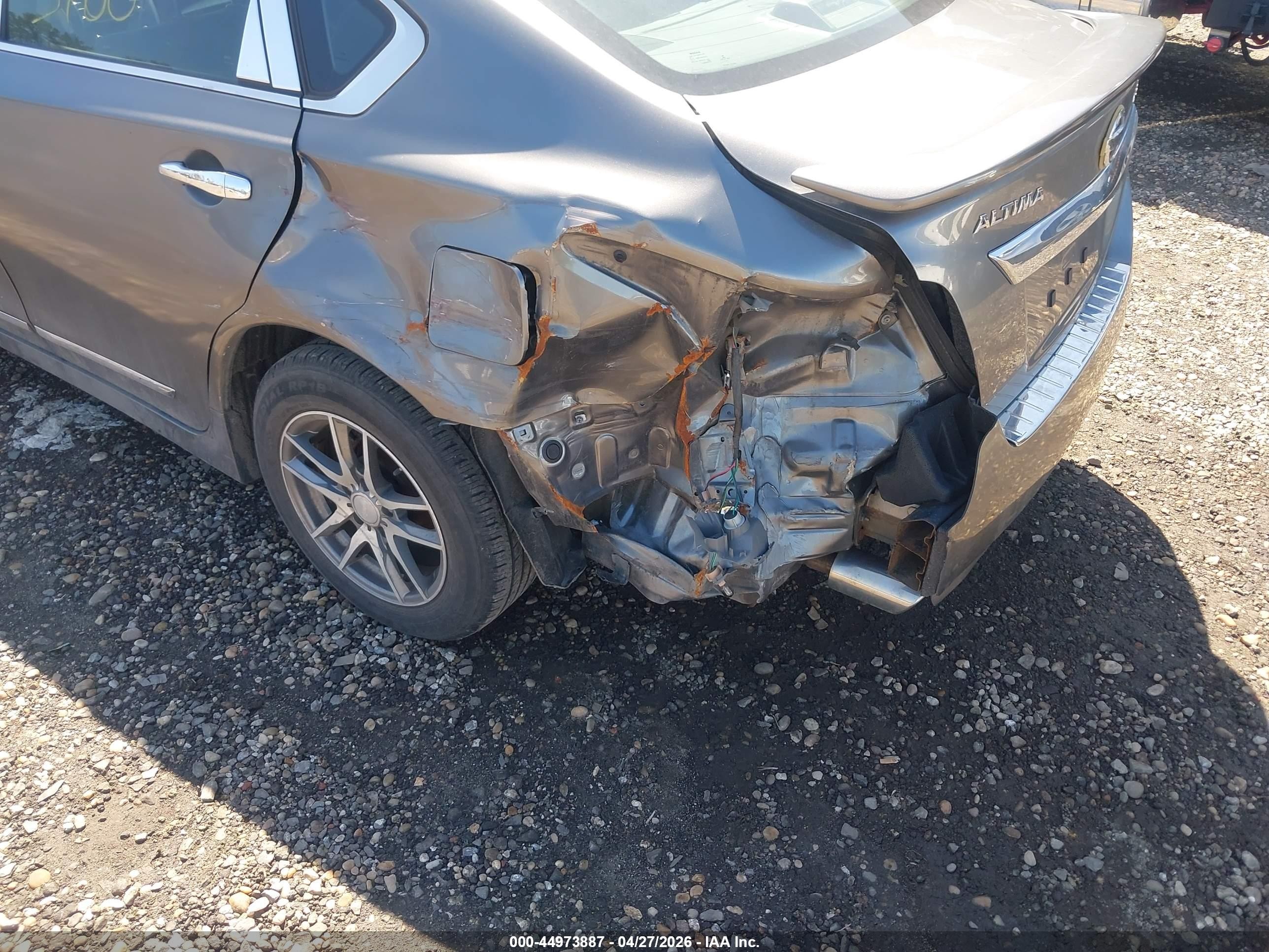 2015 Nissan Altima 2.5/2.5 S/2.5 Sl/2.5 Sv Gray vin: 1N4AL3AP8FC434950