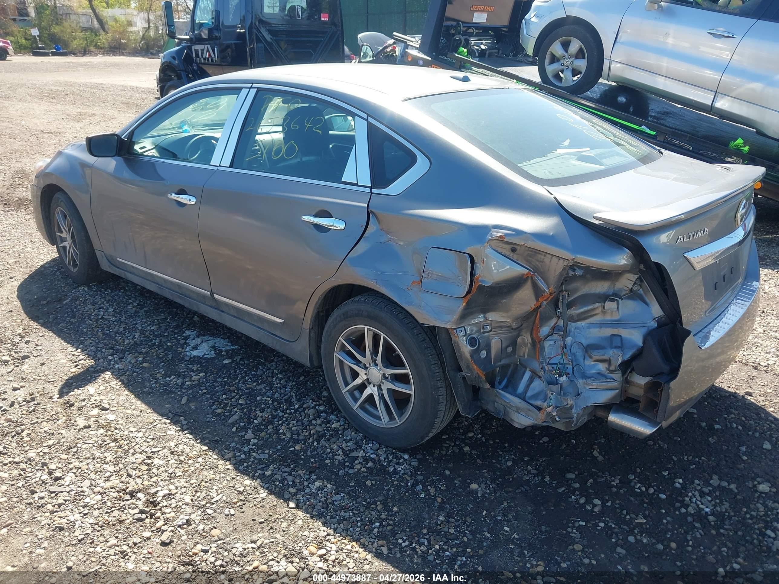 2015 Nissan Altima 2.5/2.5 S/2.5 Sl/2.5 Sv Gray vin: 1N4AL3AP8FC434950